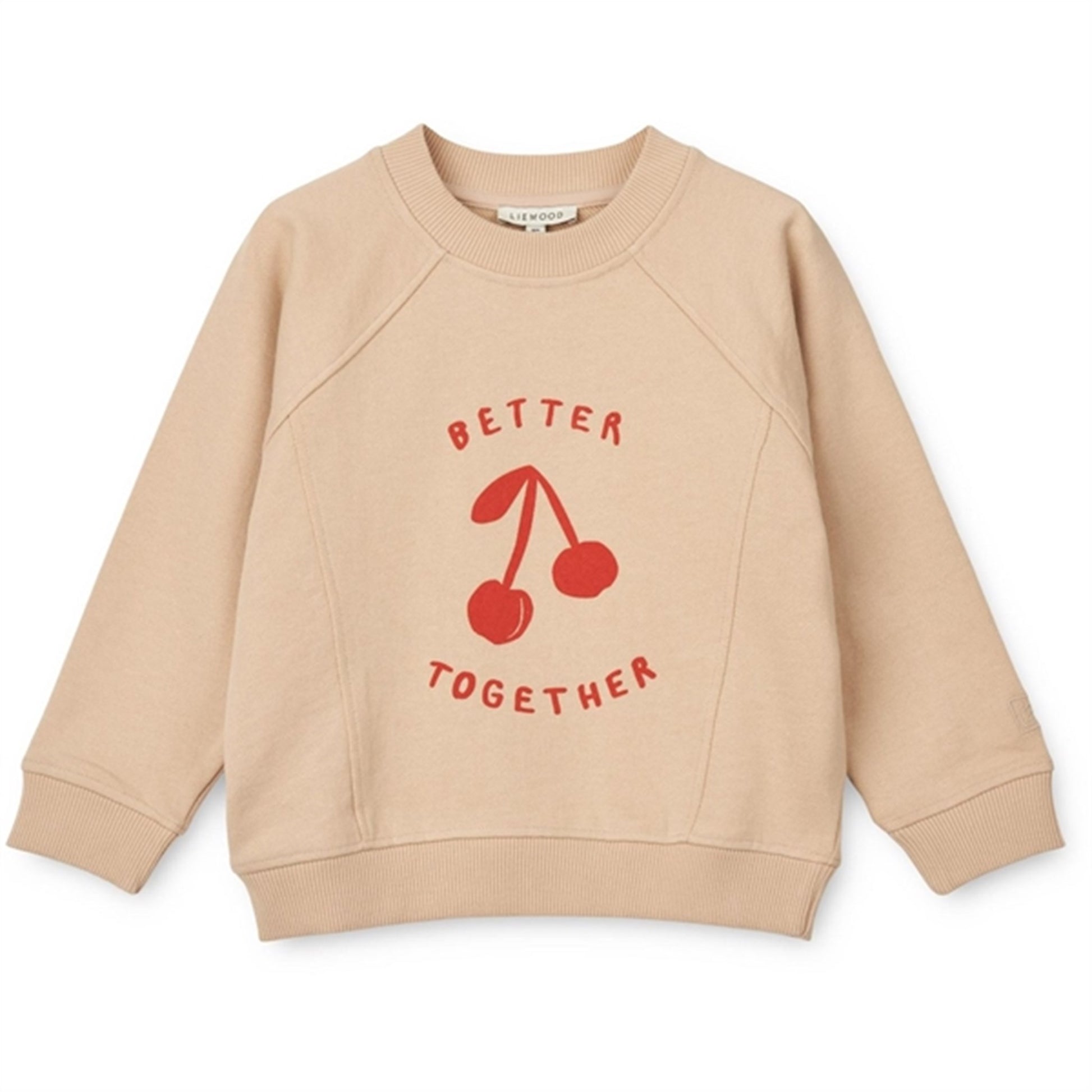 Liewood Cherries/Apple Blossom Aude Placement Sweatshirt