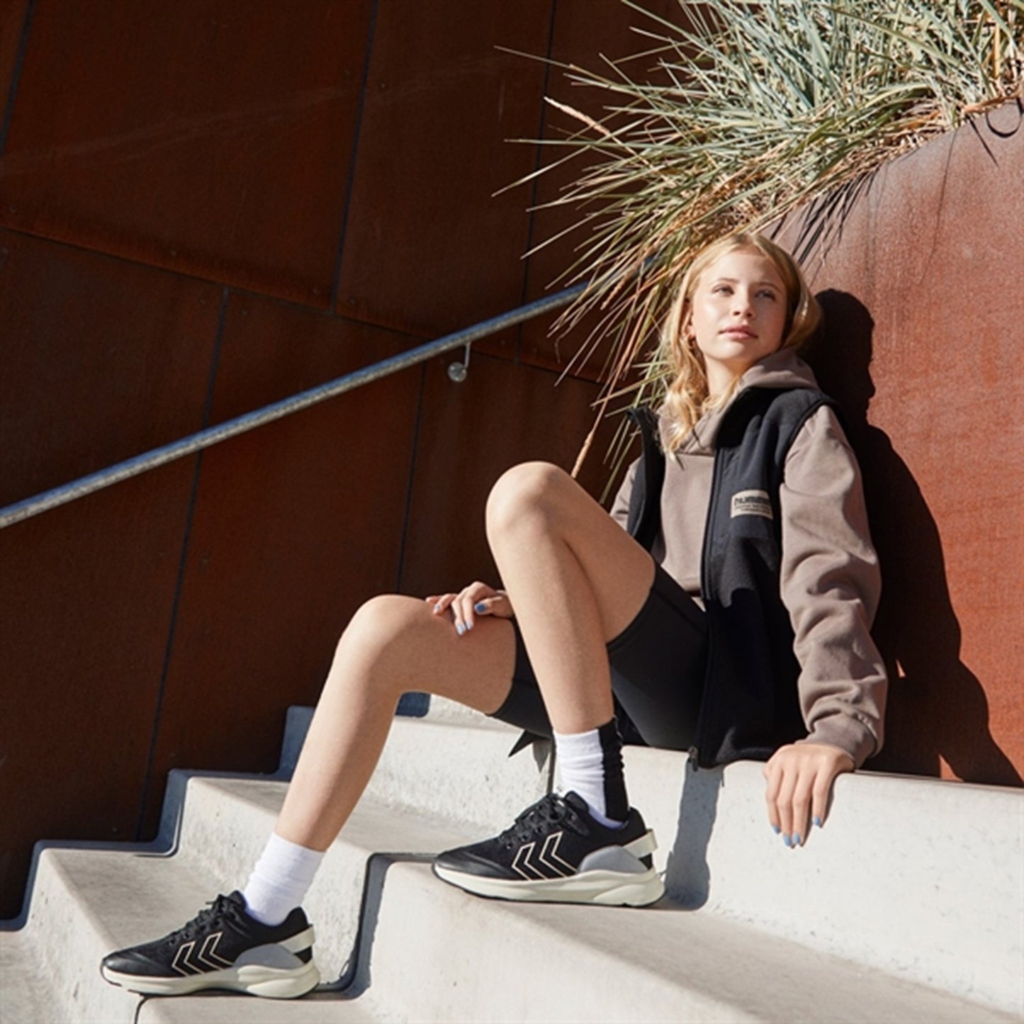 Hummel Black Dare Fleece Vest