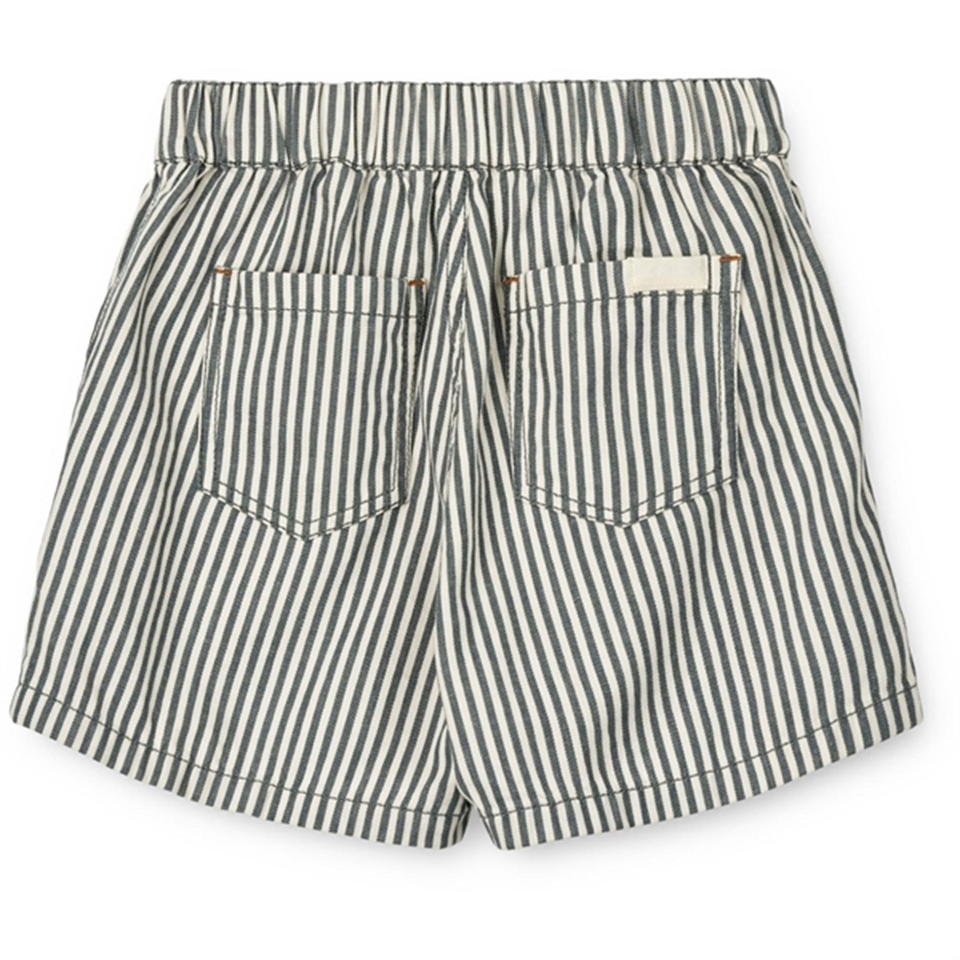 Liewood Y/D Stripe Whale Blue/Creme De La Creme Ayo Stripe Shorts