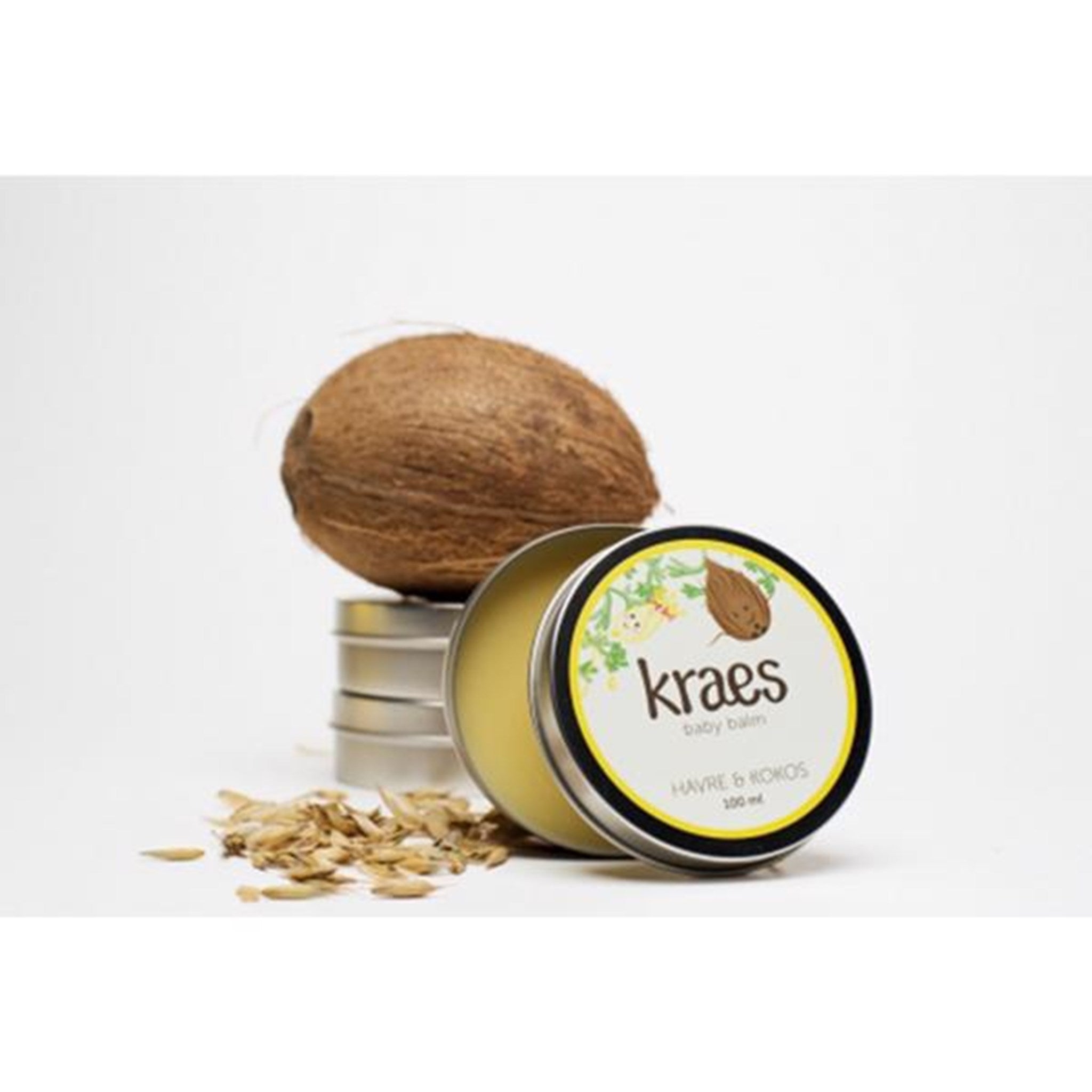 Kraes Baby Balm Oat/Coconut 100 ml 2