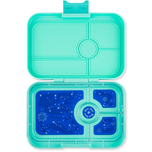 Yumbox Tapas XL 4 Rum Lunch Box Bali Aqua Zodiac
