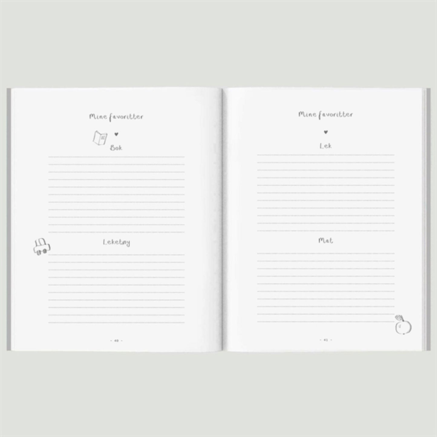 WITHWHITE Barnets Bog A5 Norsk