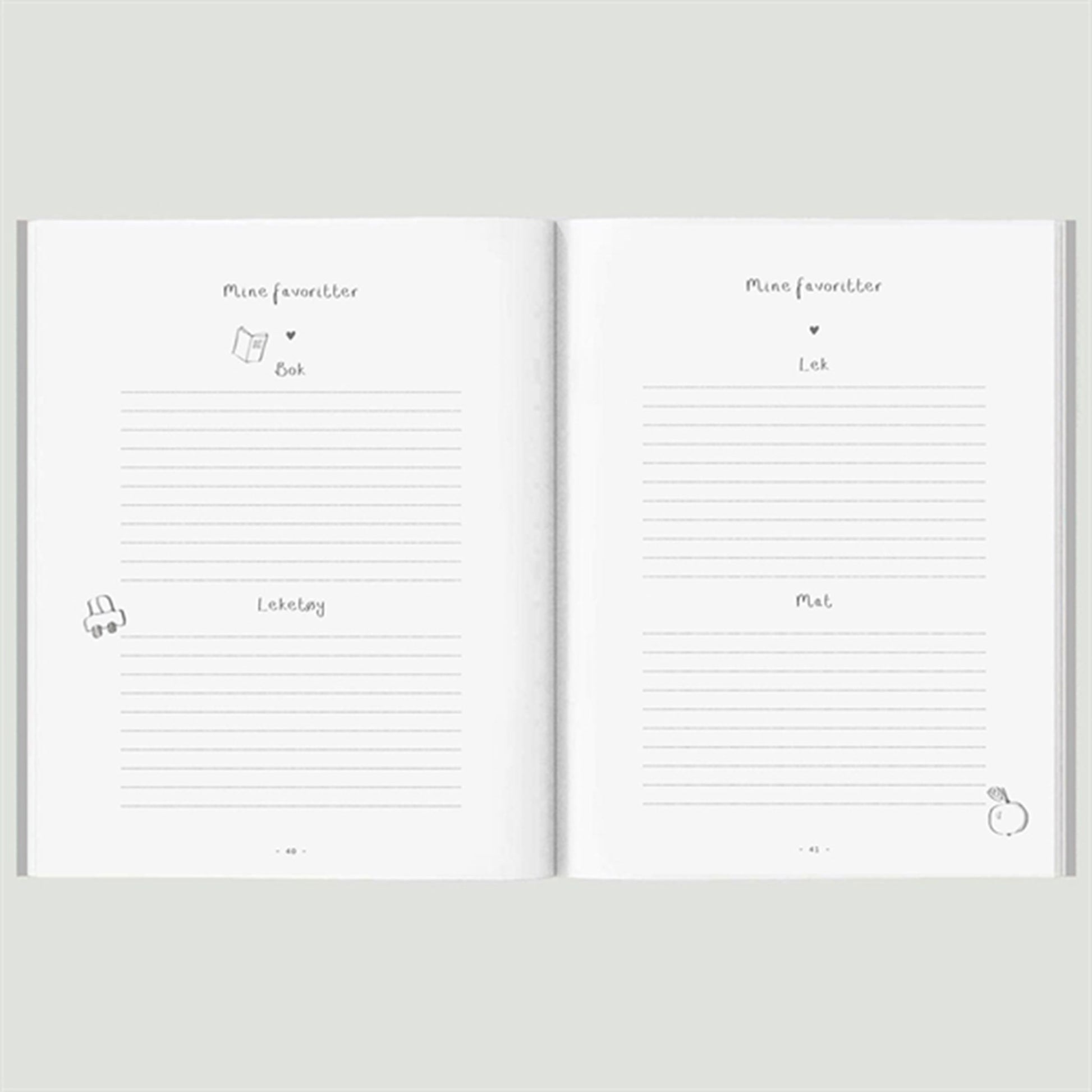 WITHWHITE Barnets Bog A5 Norsk