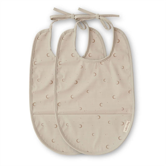 That's Mine 2-pack Bib Calm Moon