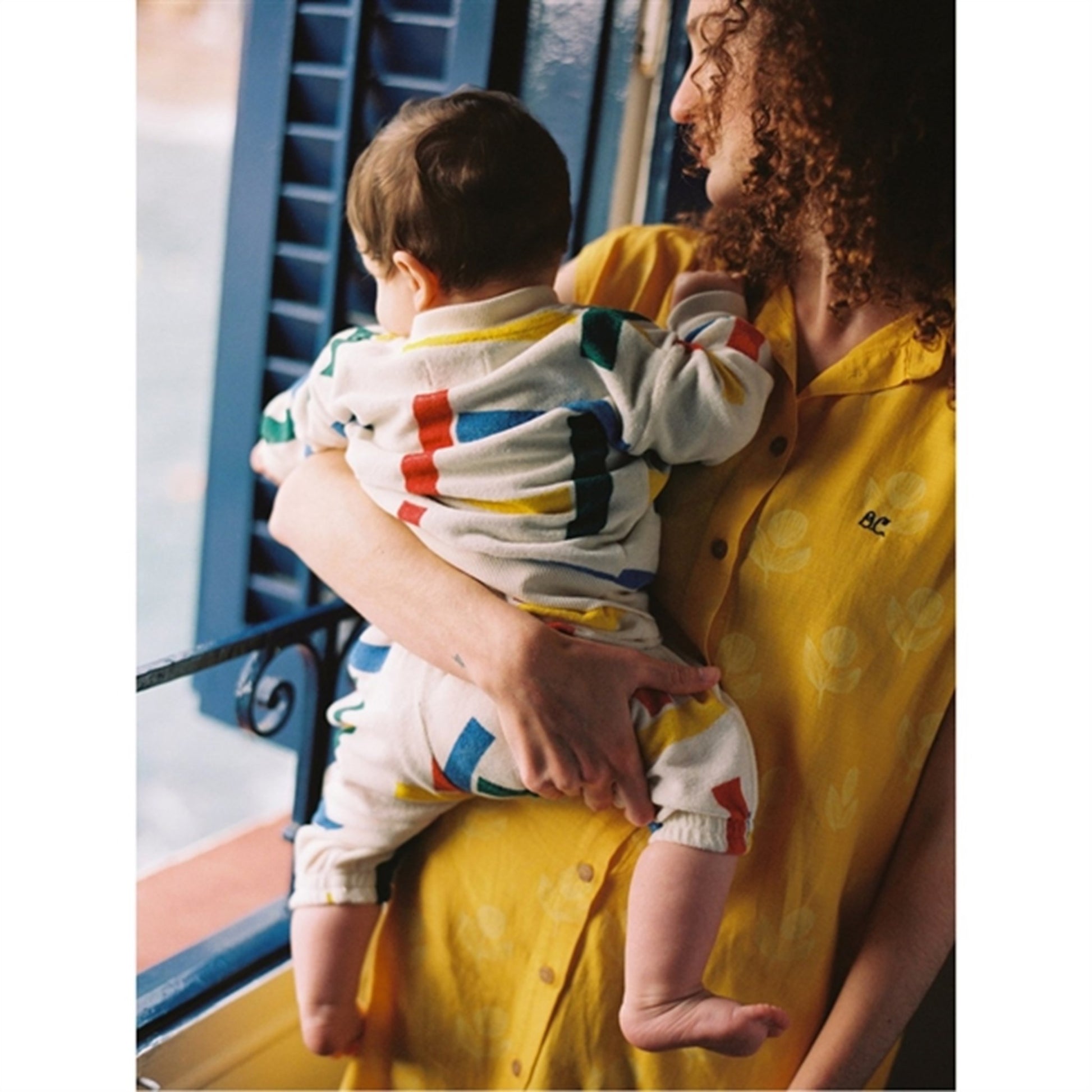 Bobo Choses White Multicolor Beacons Sweatshirt