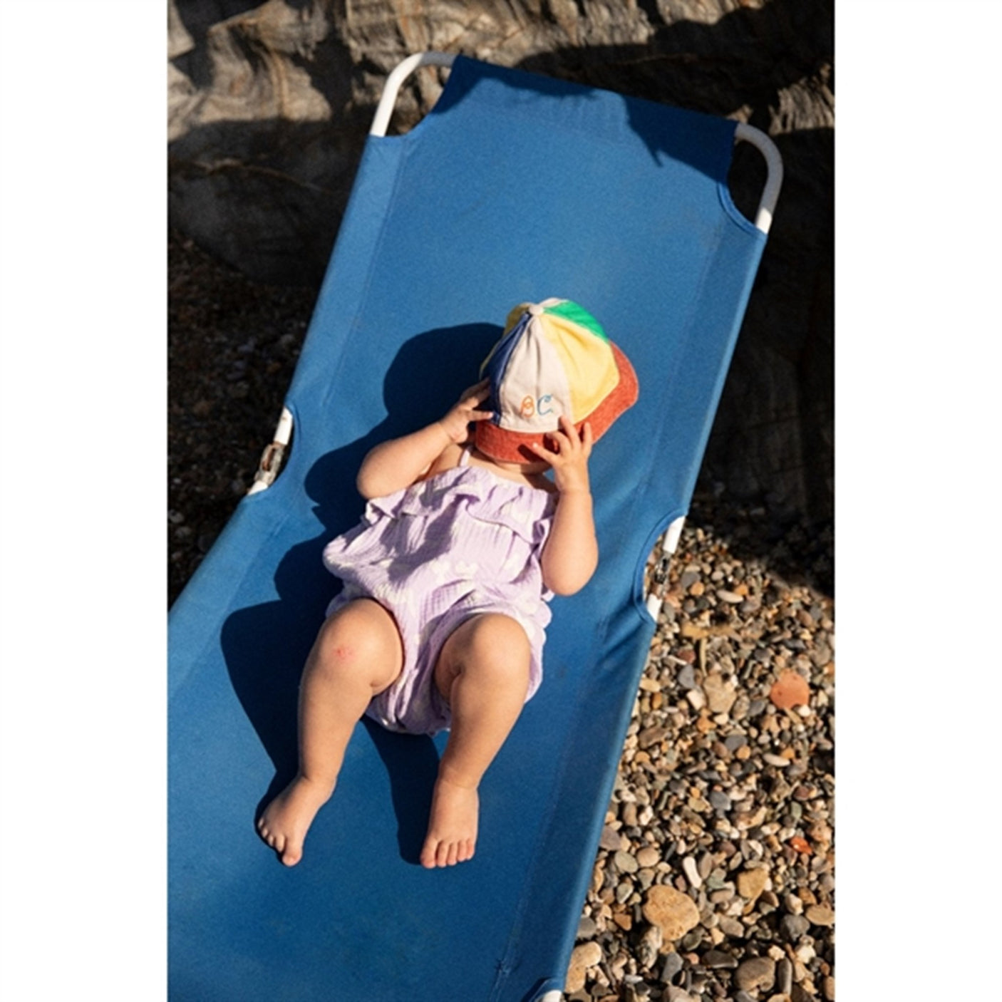 Bobo Choses Lavender Waves All Over Romper