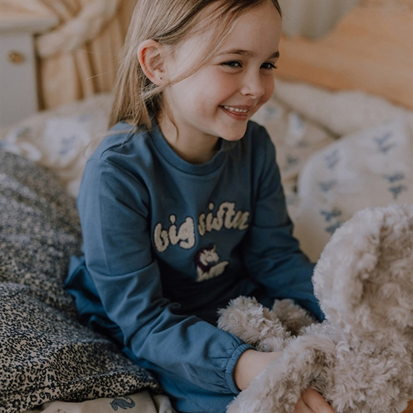 That's Mine Stormy Weather Benita Big Sister Sweatshirt