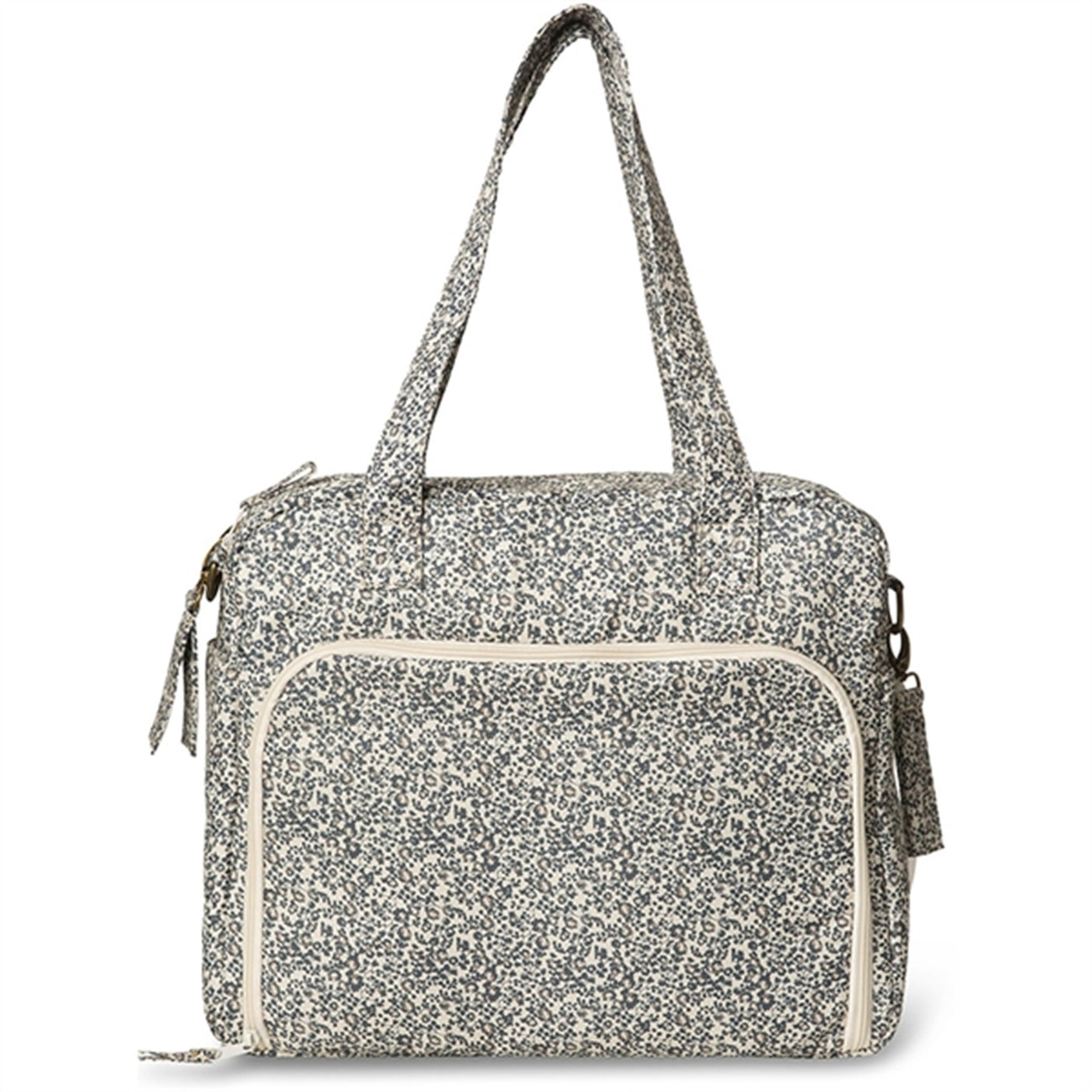 That's Mine Nursing Bag Benne Flores Sandshell/Blue