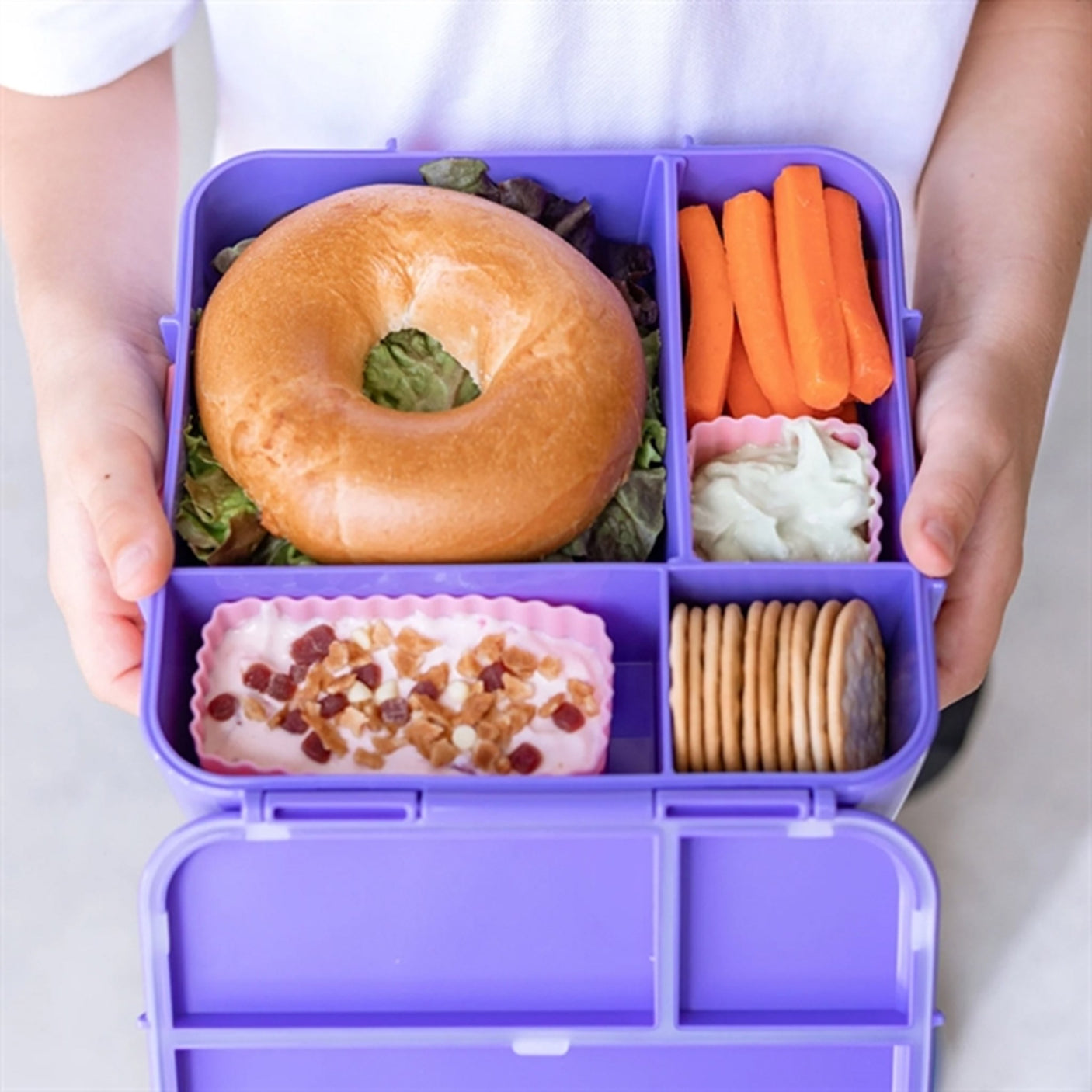 Little Lunch Box Co Bento 3+ Lunch Box Grape 2