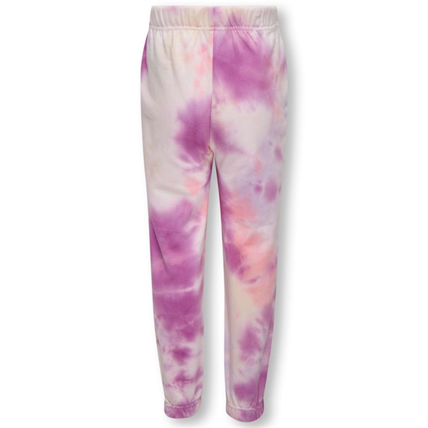 Kids ONLY Purple Rose Never pull-up Tie Dye Sweatpants