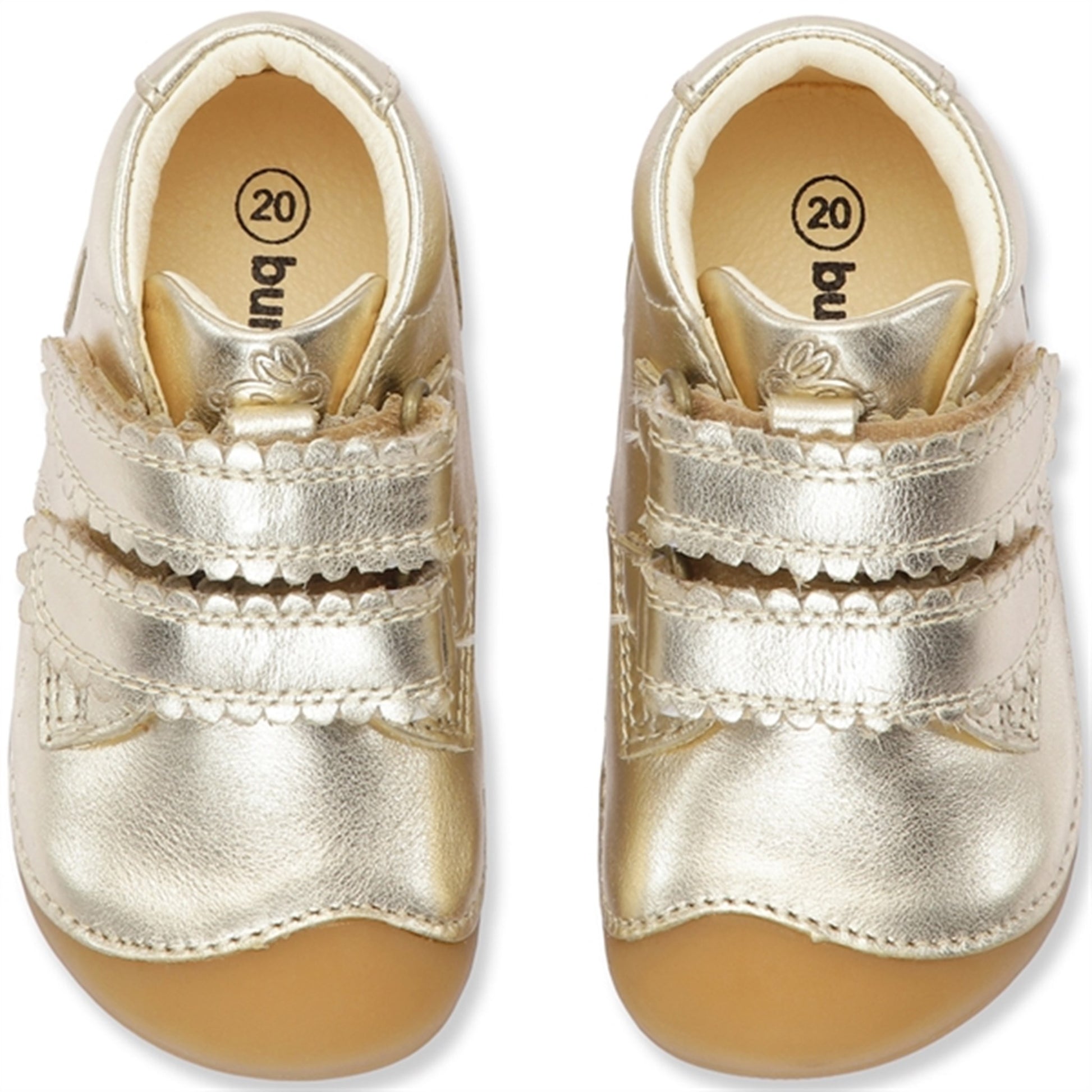 Bundgaard Prewalker Petit Velcro Blonde Champagne