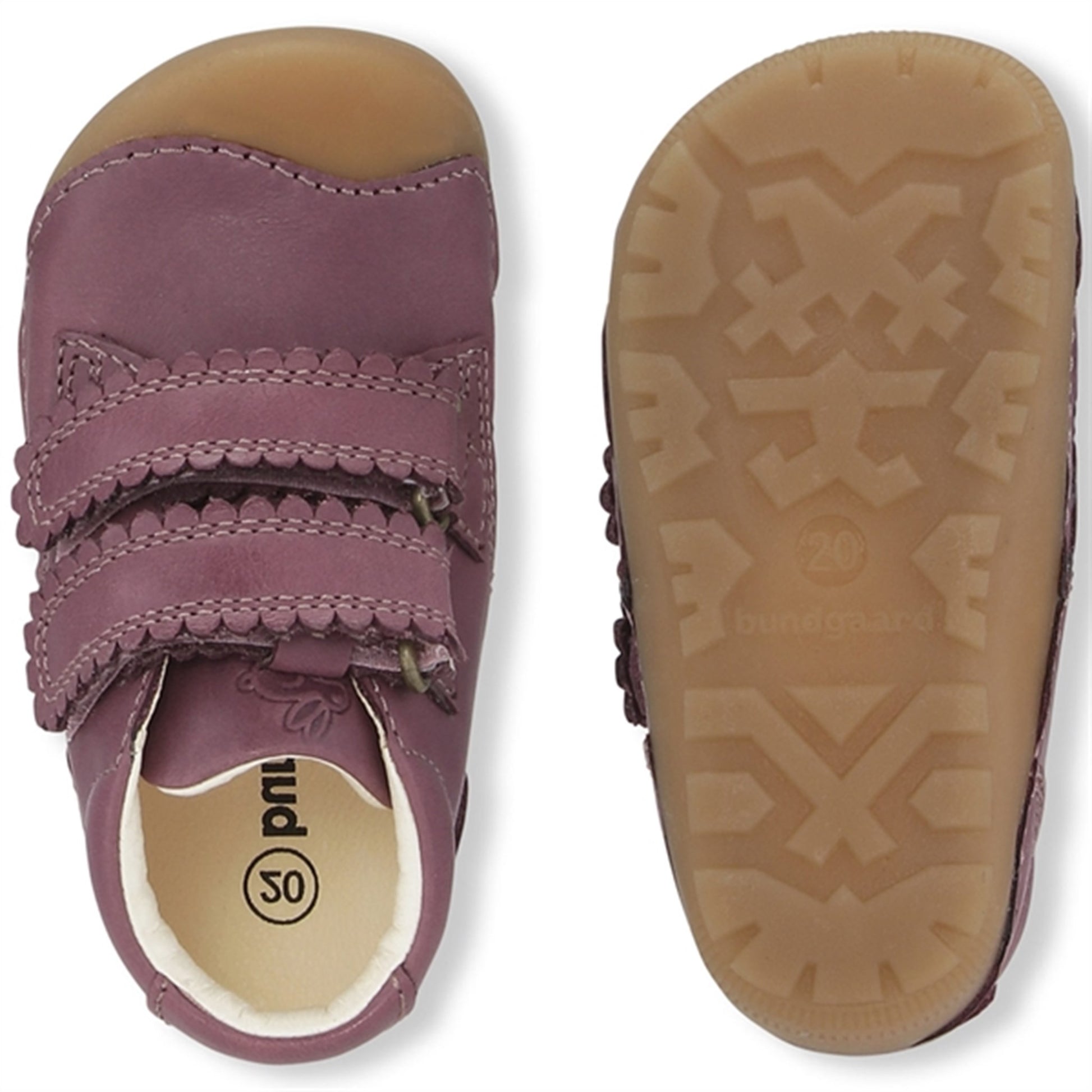 Bundgaard Prewalker Petit Velcro Blonde Dark Rose