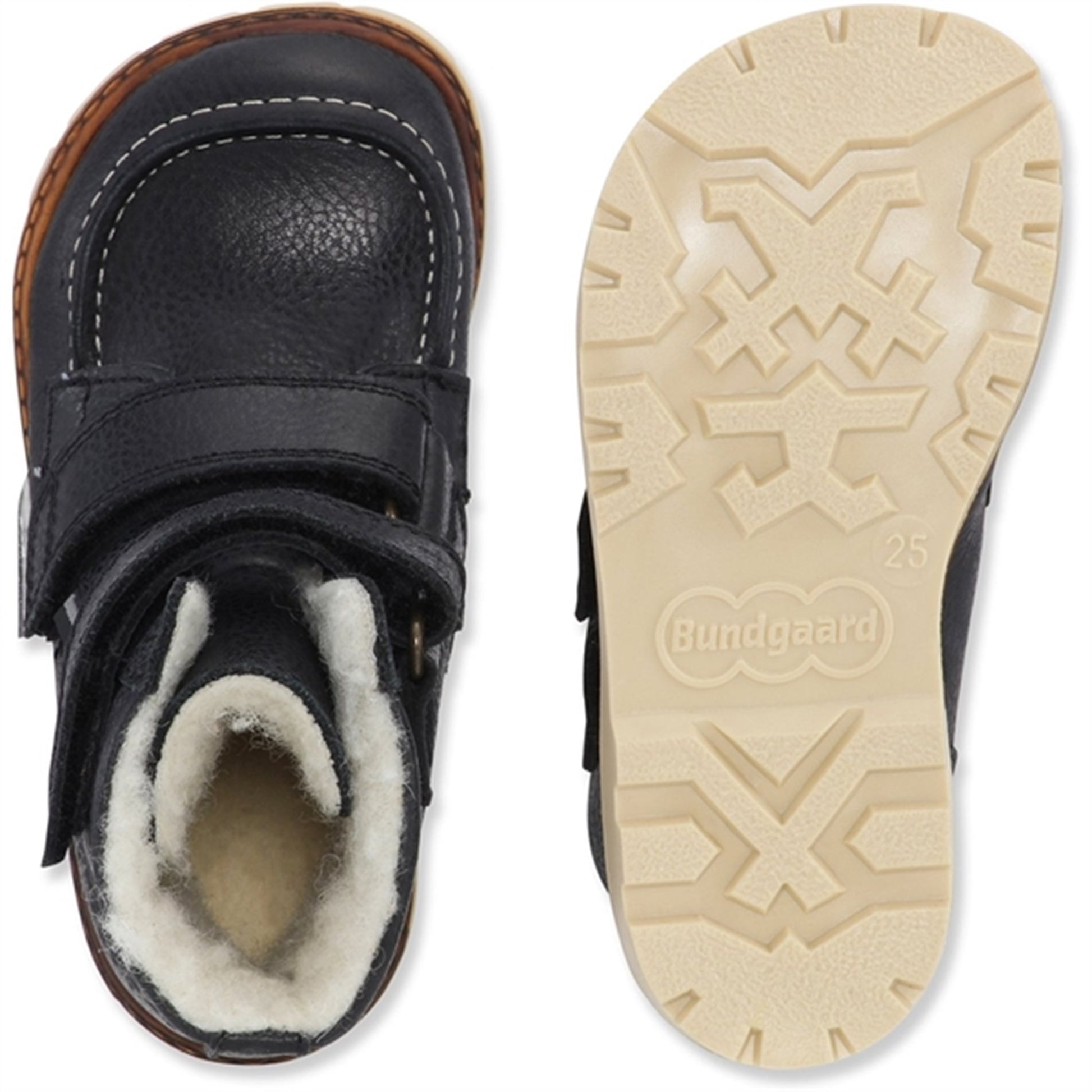 Bundgaard Terry Strap Tex Winter Boot Black G