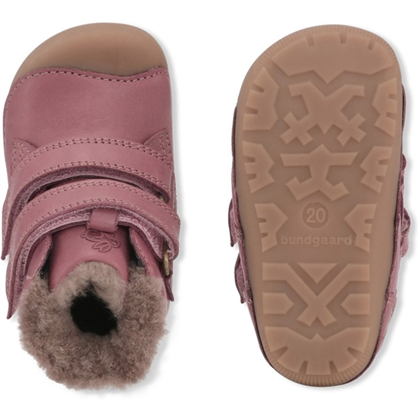 Bundgaard Petit Mid Lamb II Winter Boot Dark Rose WS