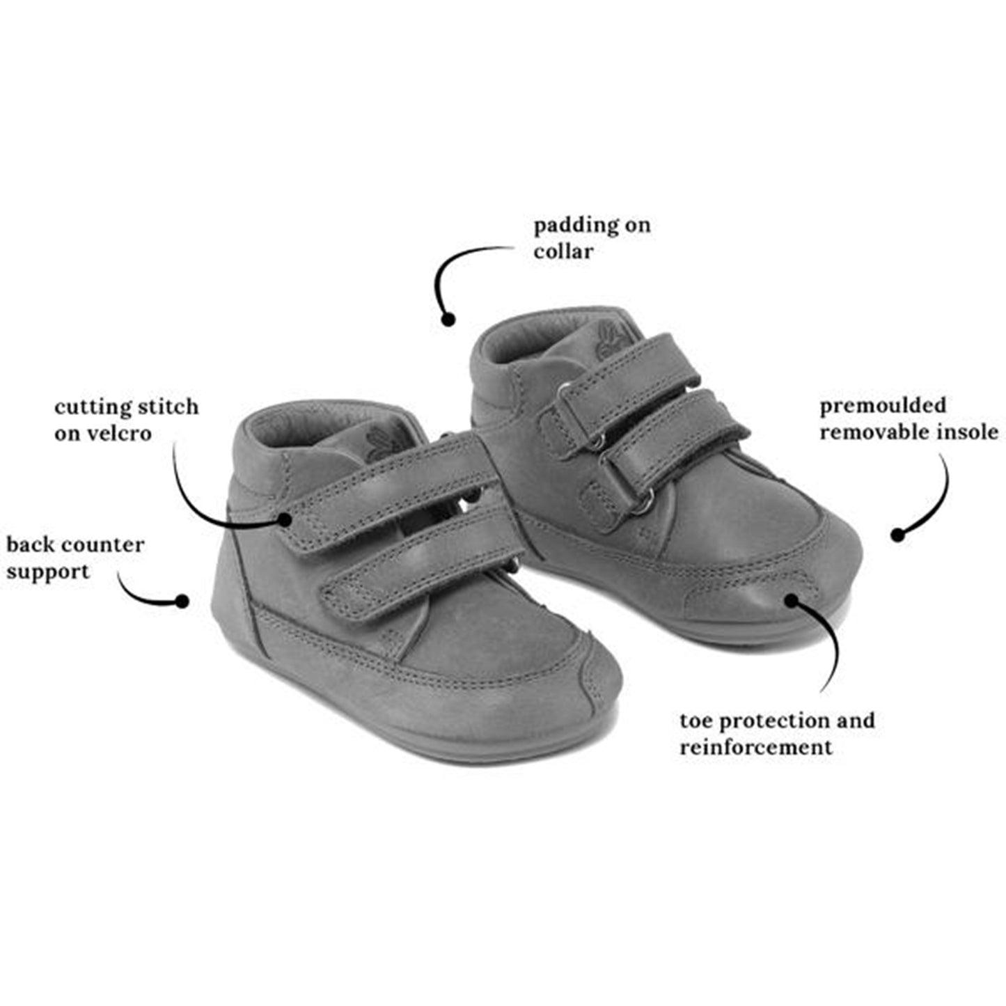 Bundgaard Prewalker II Velcro Black