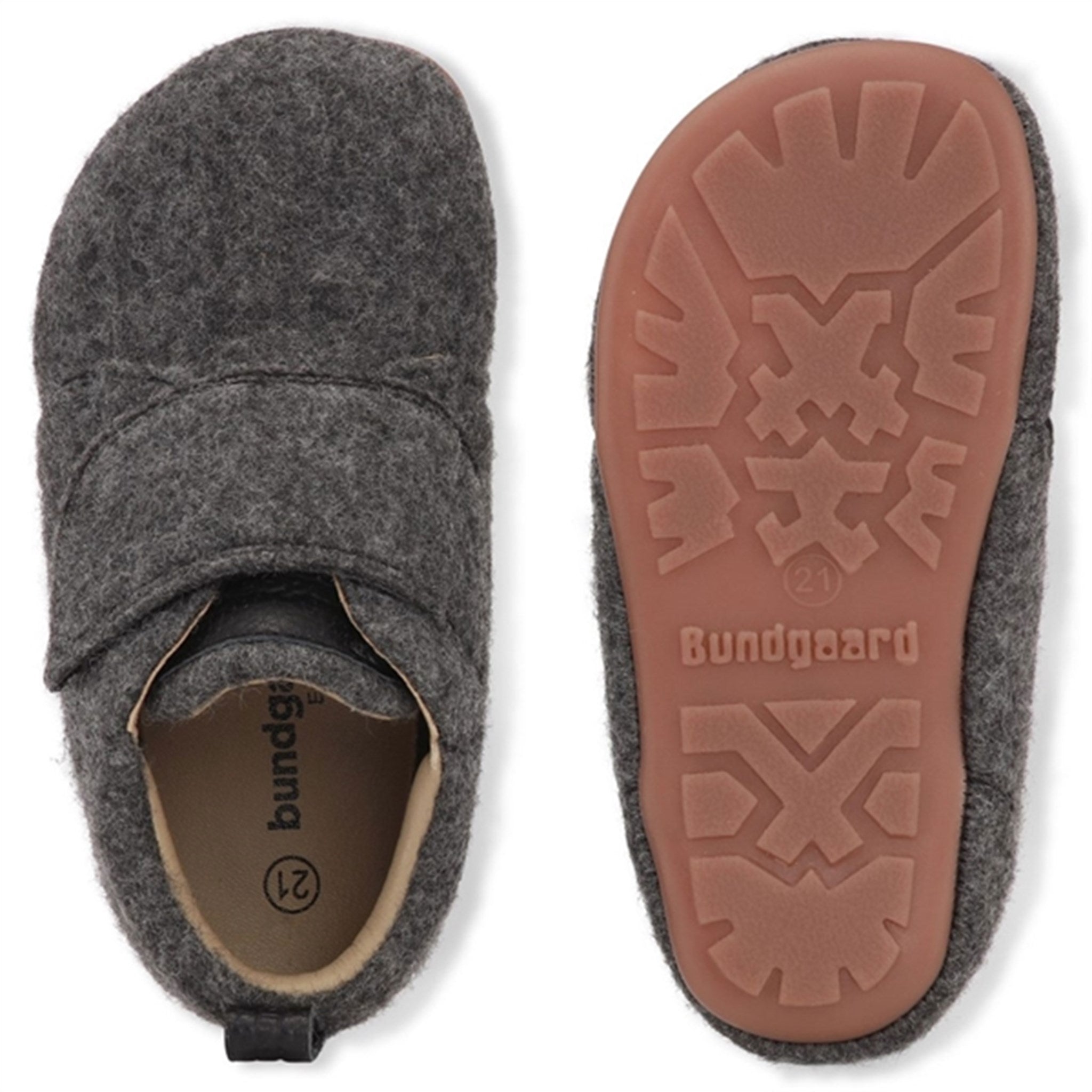 Bundgaard Tannu Wool Indoor Shoes Dark Grey 2