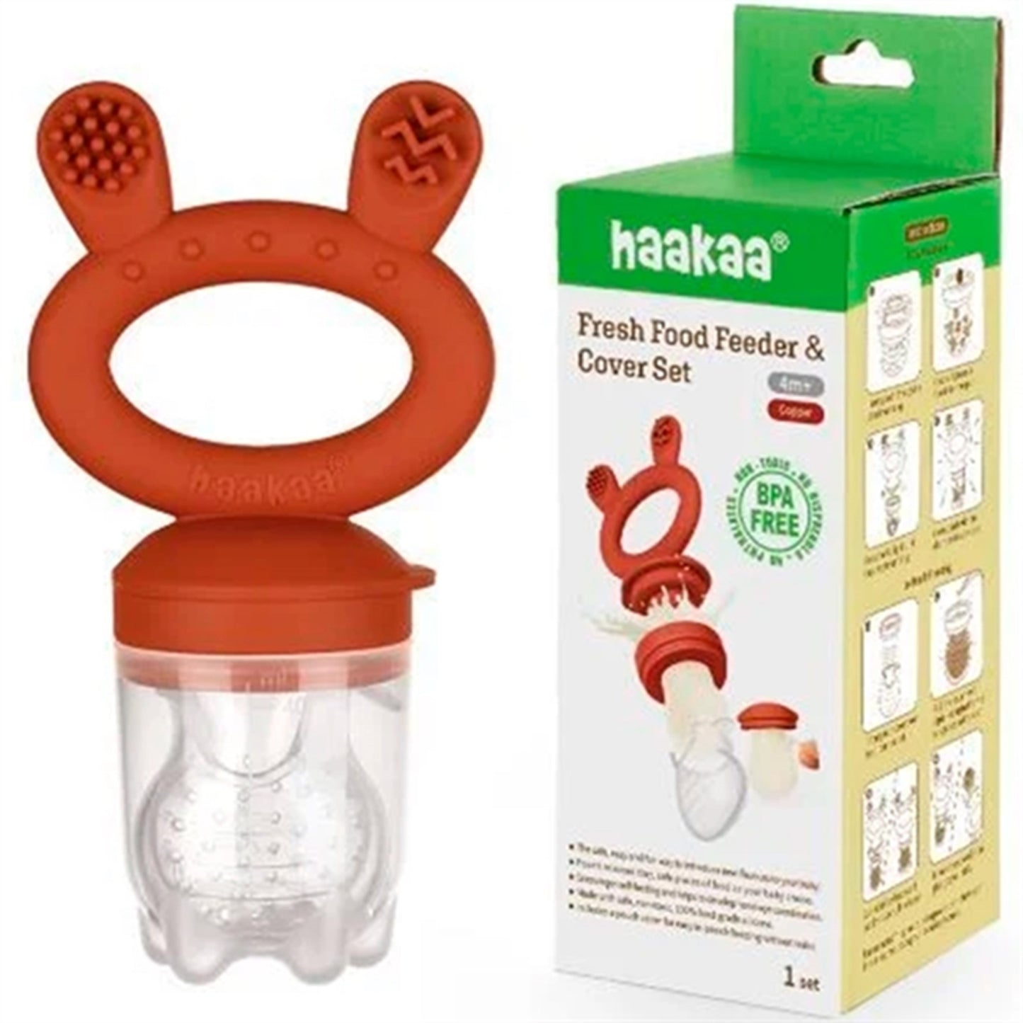 Haakaa Food Feeder Copper