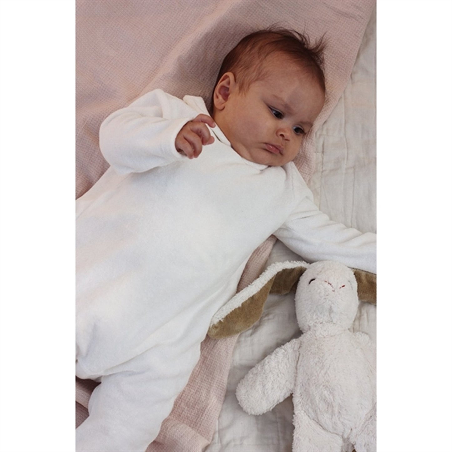 lalaby Natural White Moon Onesie