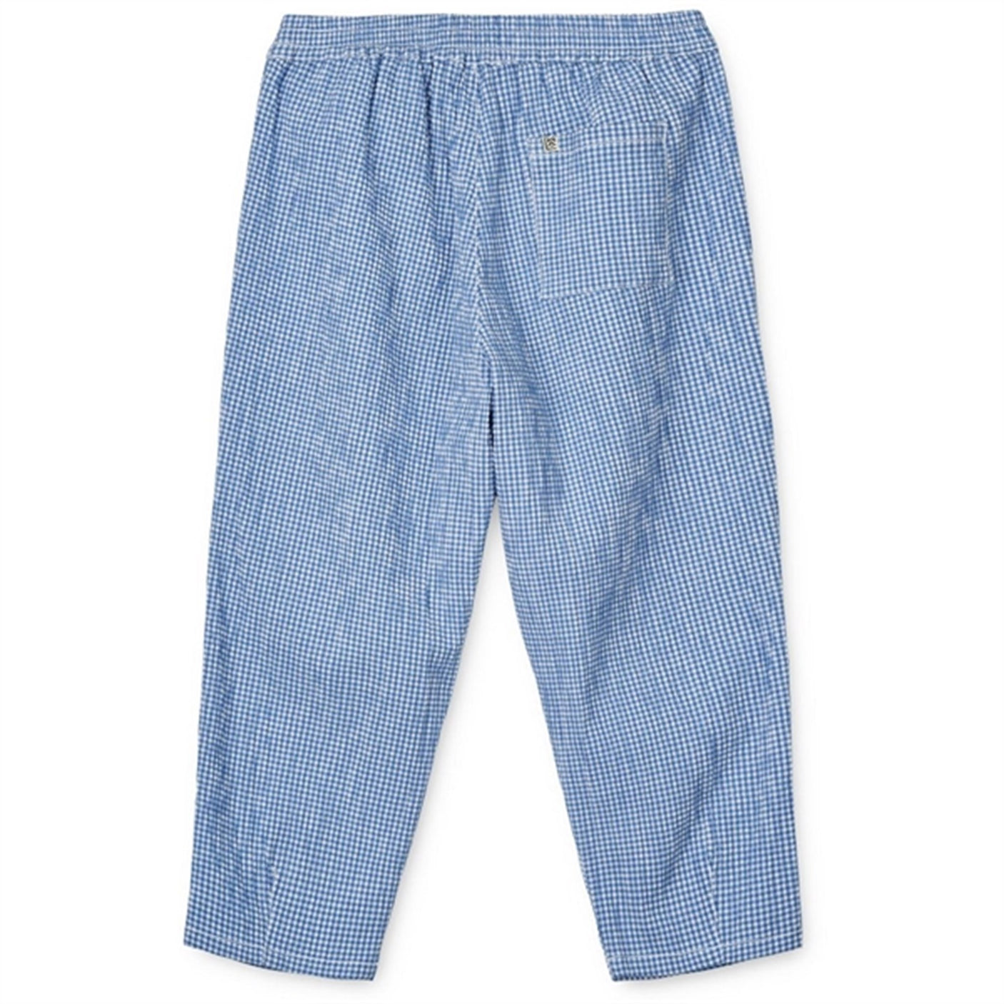 Liewood Y/D Check Riverside/Crisp White Birger Seersucker Check Pants