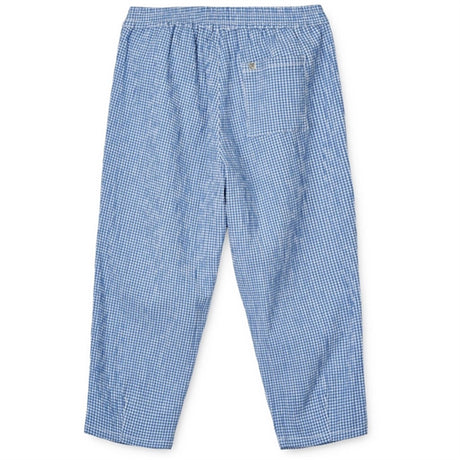 Liewood Y/D Check Riverside/Crisp White Birger Seersucker Check Pants