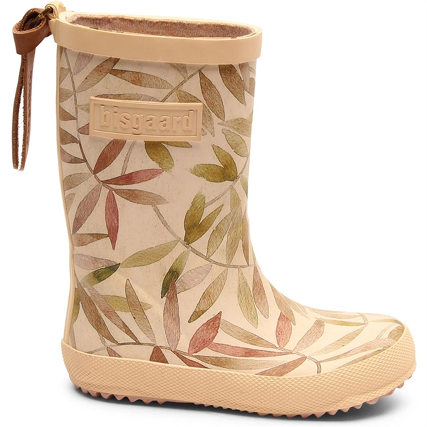 Bisgaard Wellies Fashion Beige Leaves