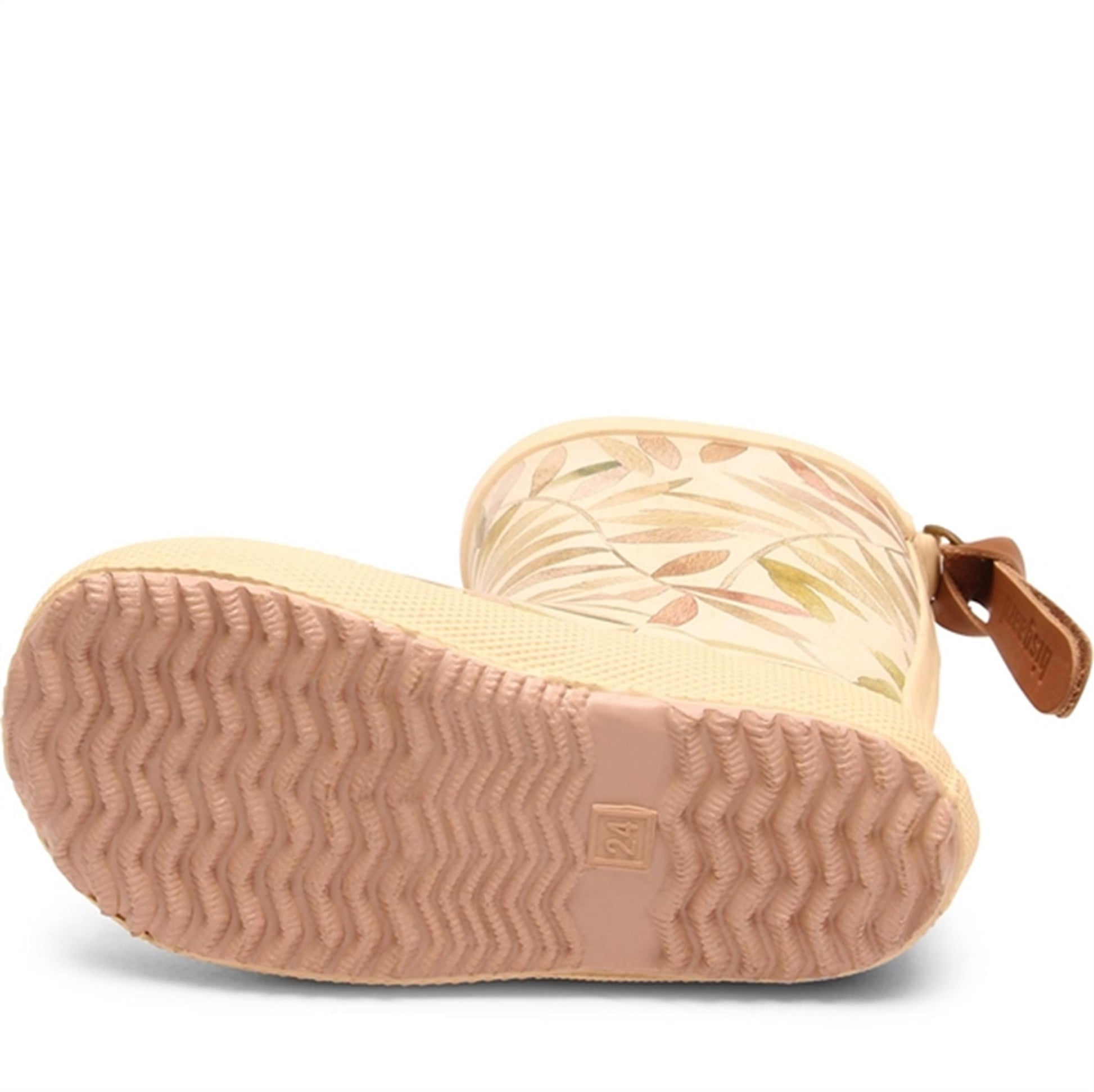 Bisgaard Wellies Fashion Beige Leaves