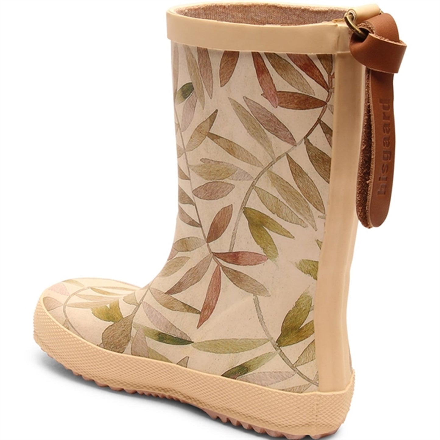 Bisgaard Wellies Fashion Beige Leaves
