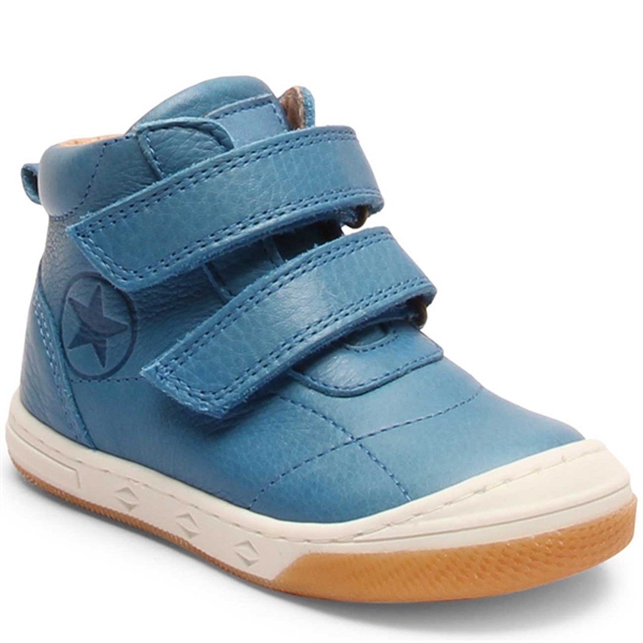 Bisgaard Velcro Shoe Juno Cobalt