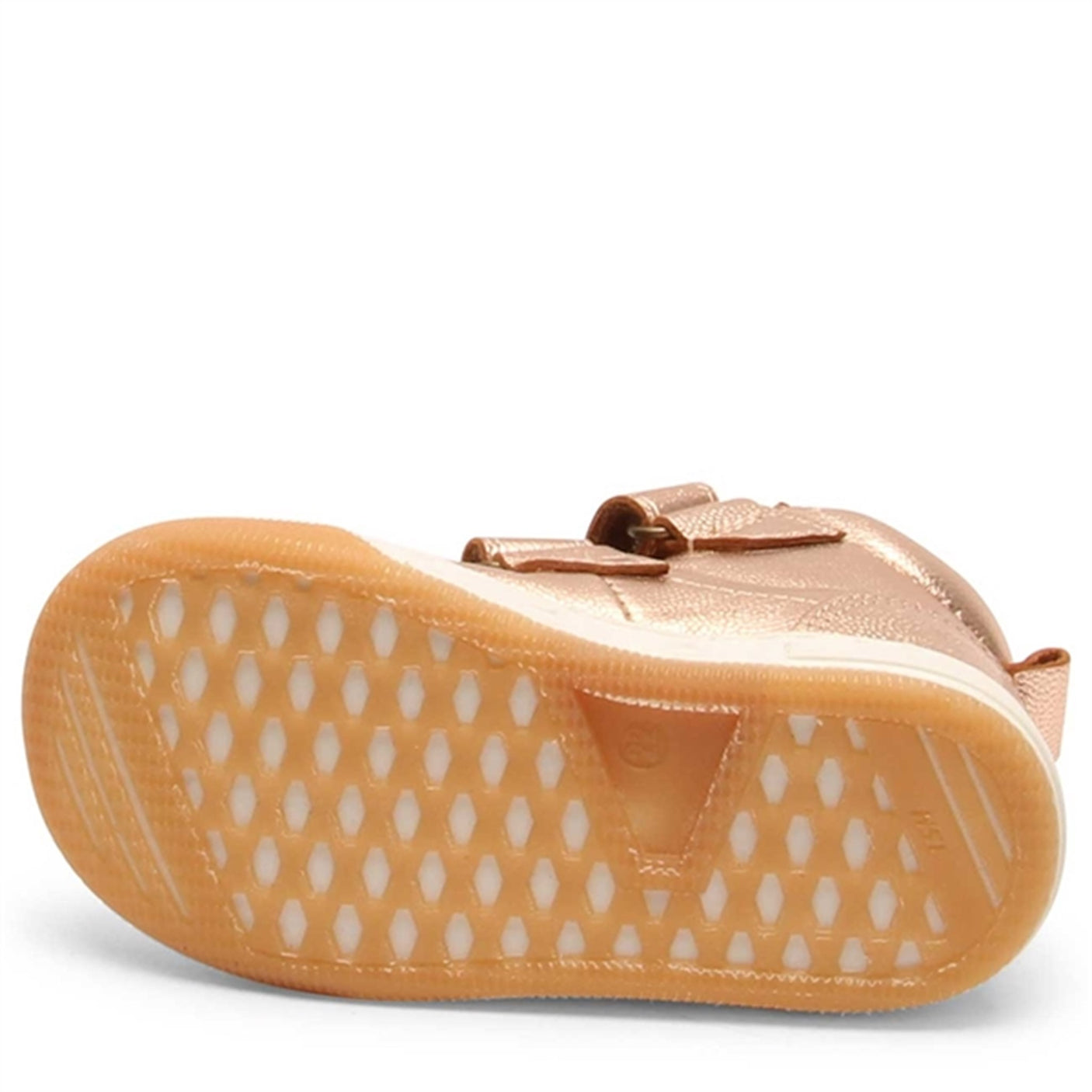 Bisgaard Velcro Shoe Juno Rose Gold