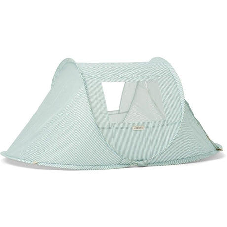 Liewood Bjork Tent Stripe Ice BlueCreme De La Creme
