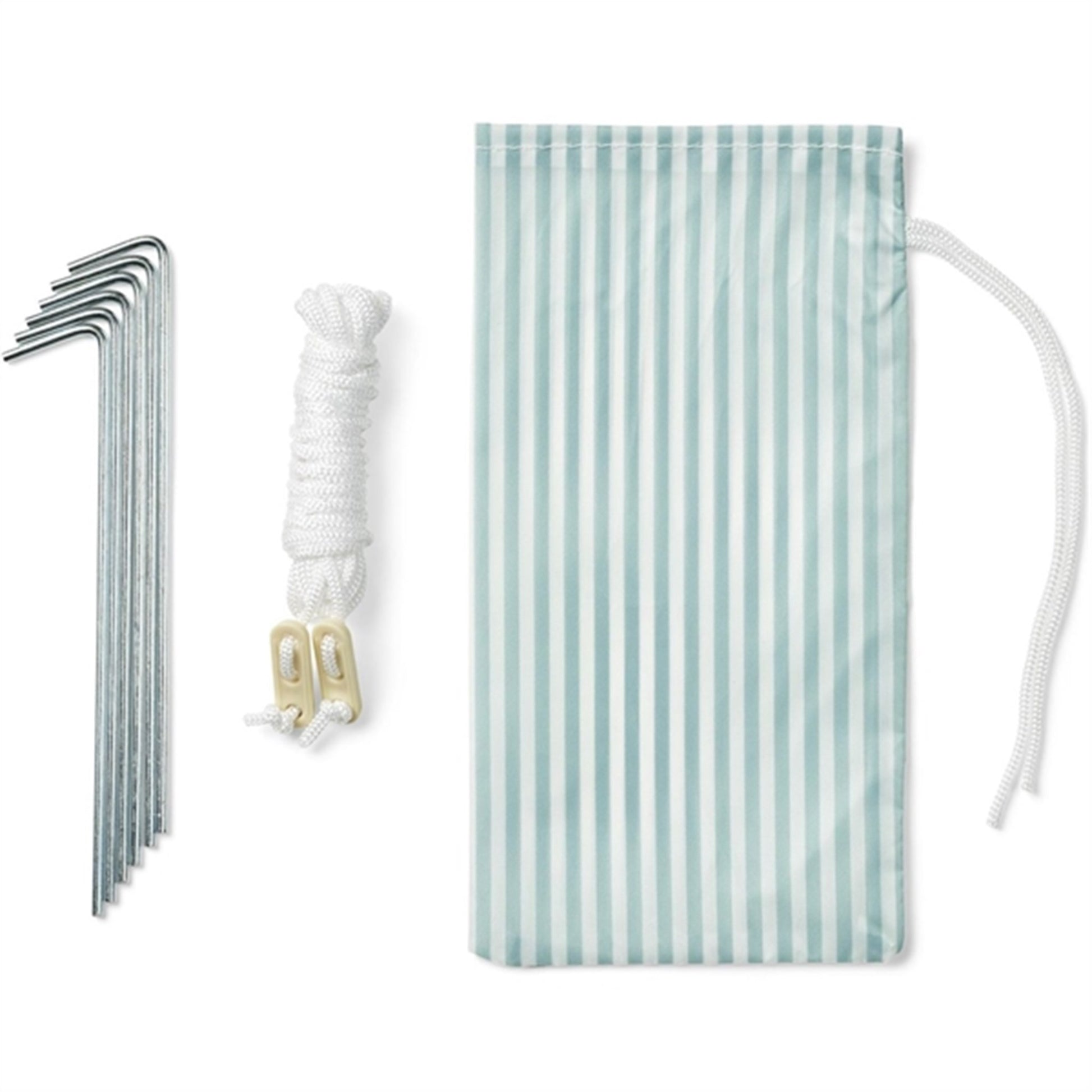 Liewood Bjork Tent Stripe Ice BlueCreme De La Creme