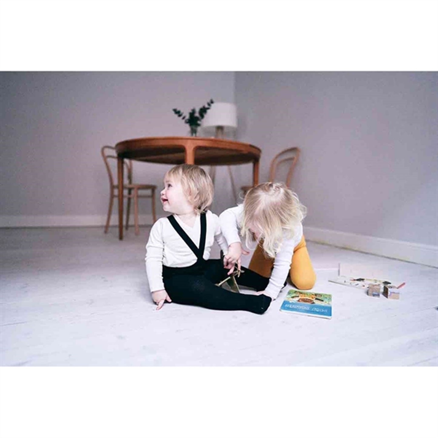 Silly Silas Footed Tights Black