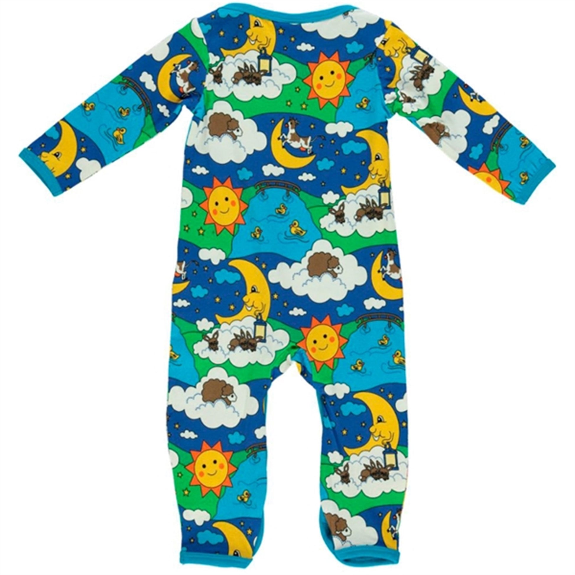 Småfolk Blue Lolite Night Landscape Bodysuit