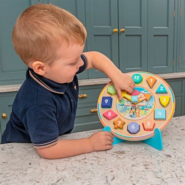 Bluey Puzzle Clock 2