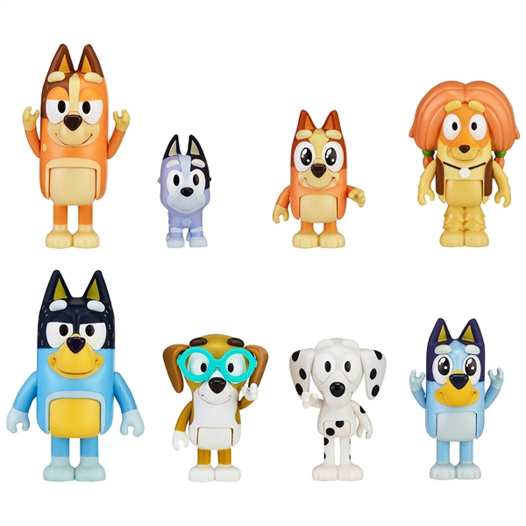 Bluey Figures 8-pack
