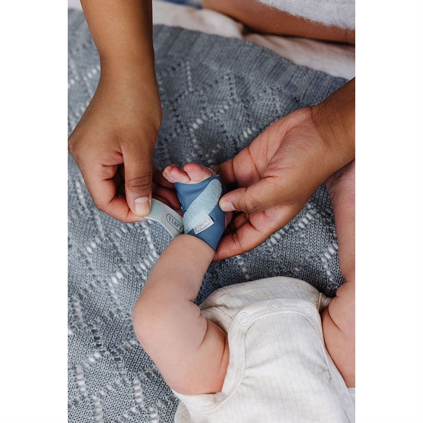 Owlet Smart Sock 3 Bedtime Blue