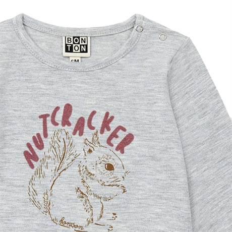 BONTON Gris Chine T-Shirt