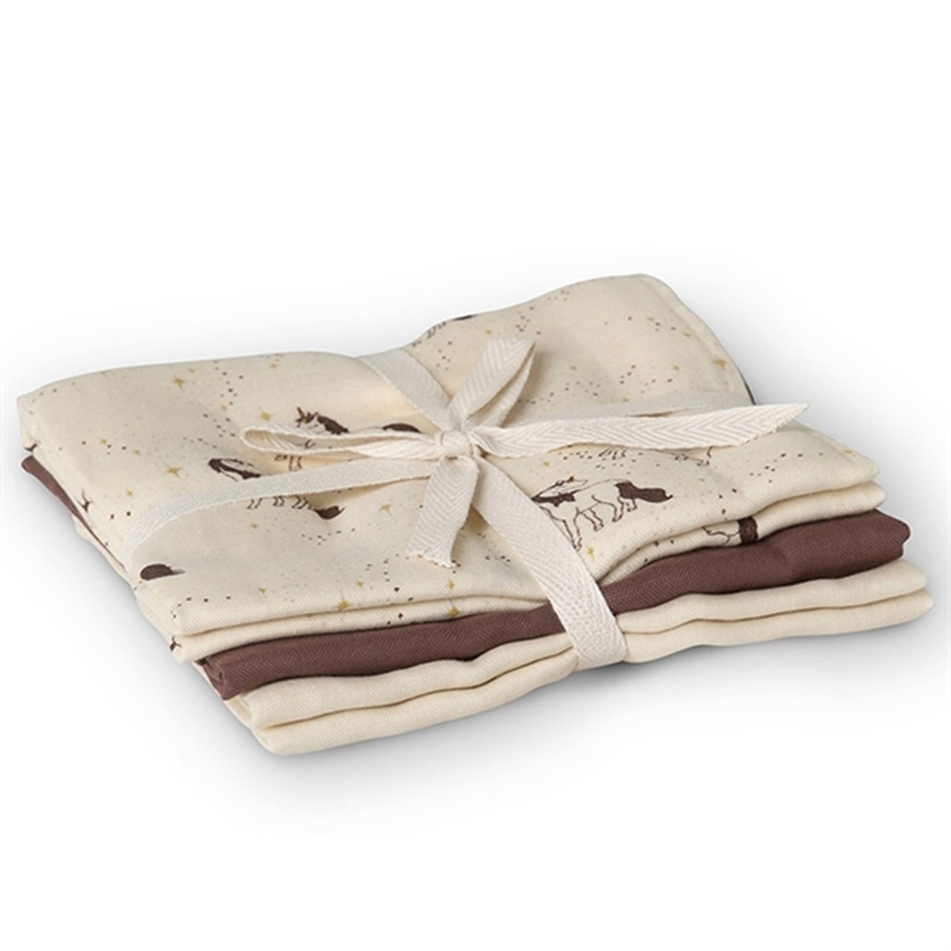 That's Mine Muslin Cloths 3-Pack Bora Céleste