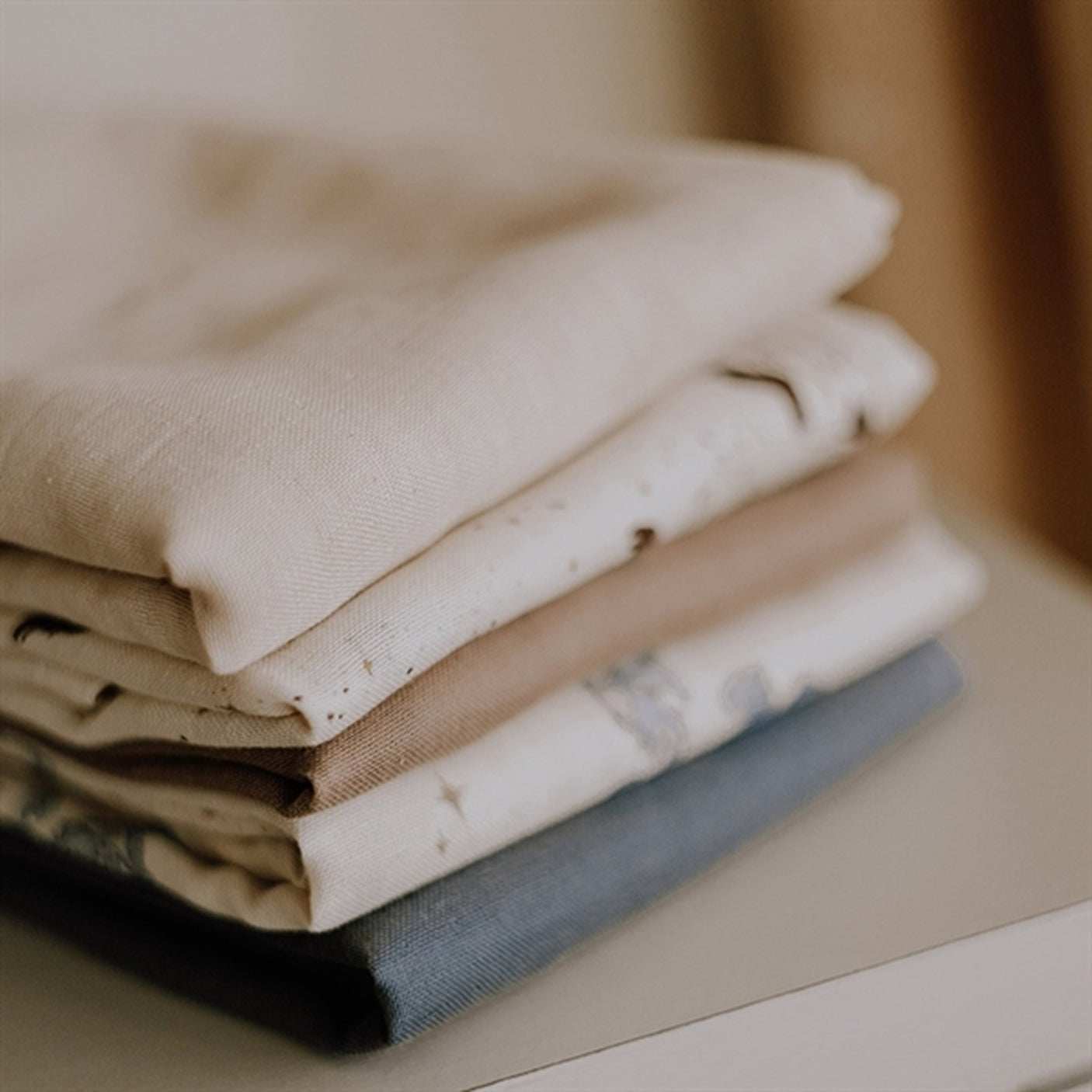 That's Mine Muslin Cloths 3-Pack Bora Céleste