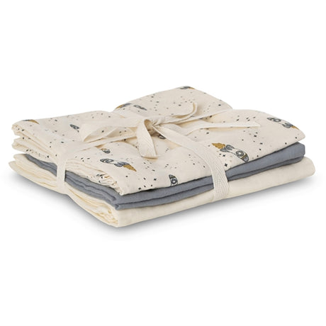 That's Mine Muslin Cloth 3-Pack Bora Etoile Rocket