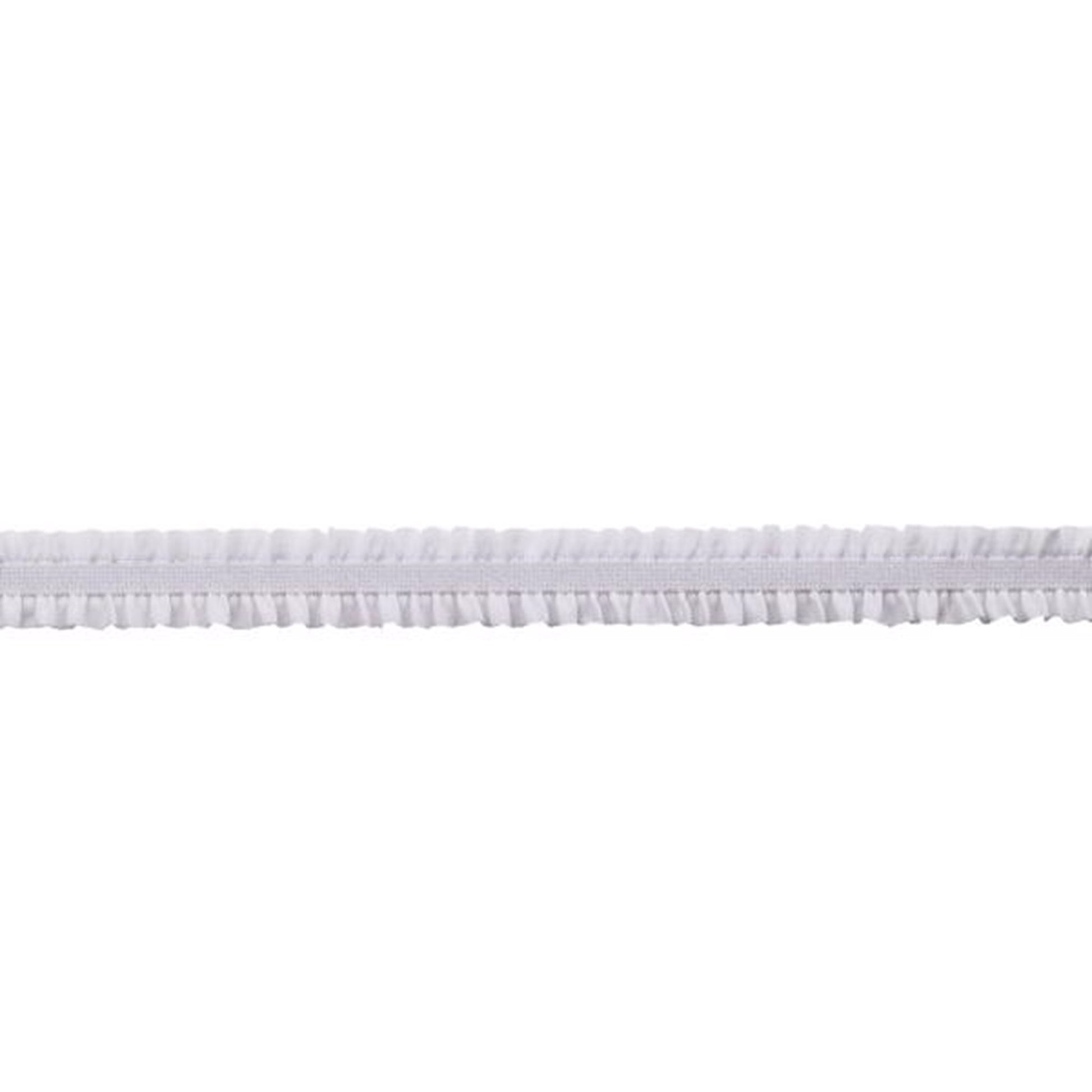 Bow's by Stær Hairband White Ruffle (Elastic)