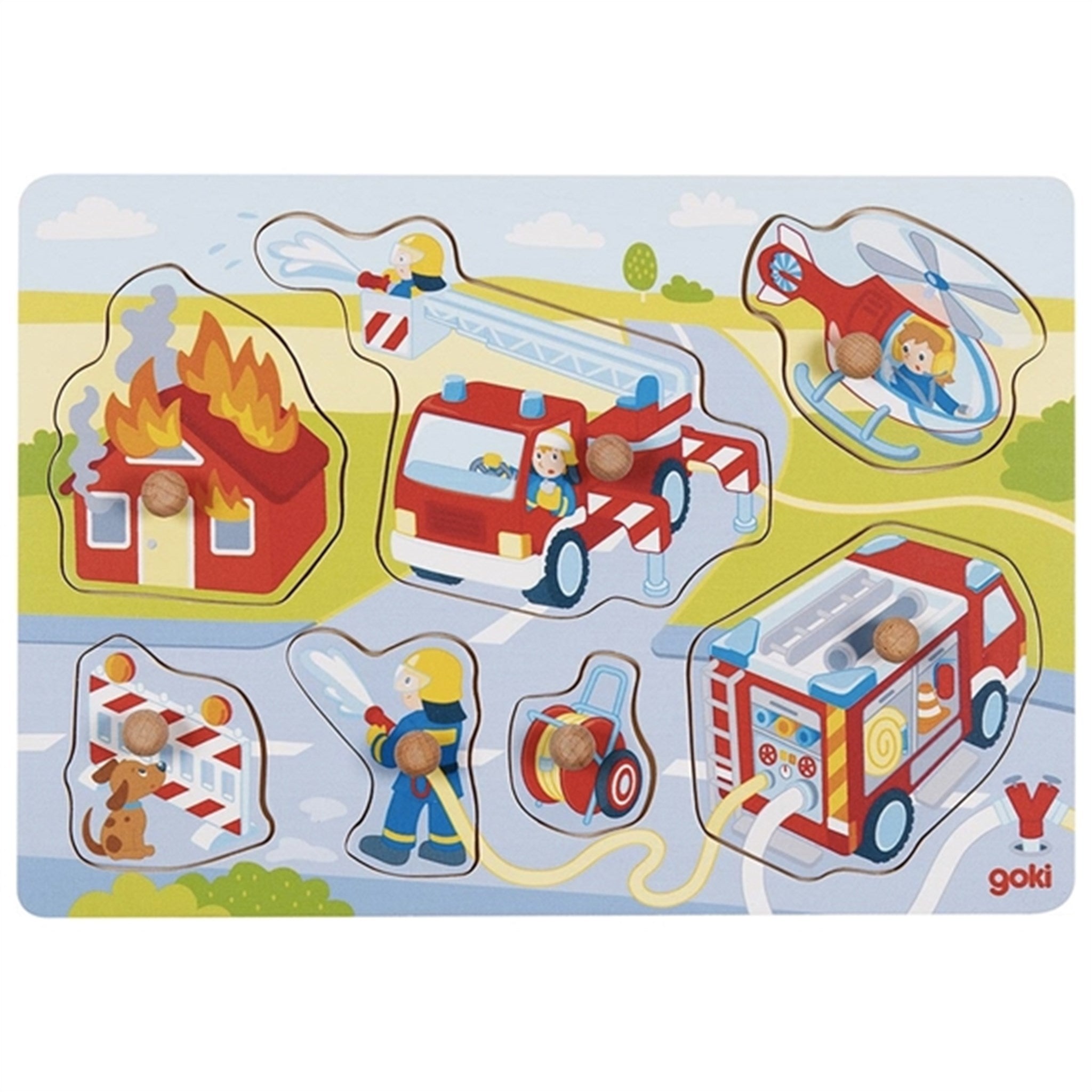 Goki Puzzle - Firefighters In Action