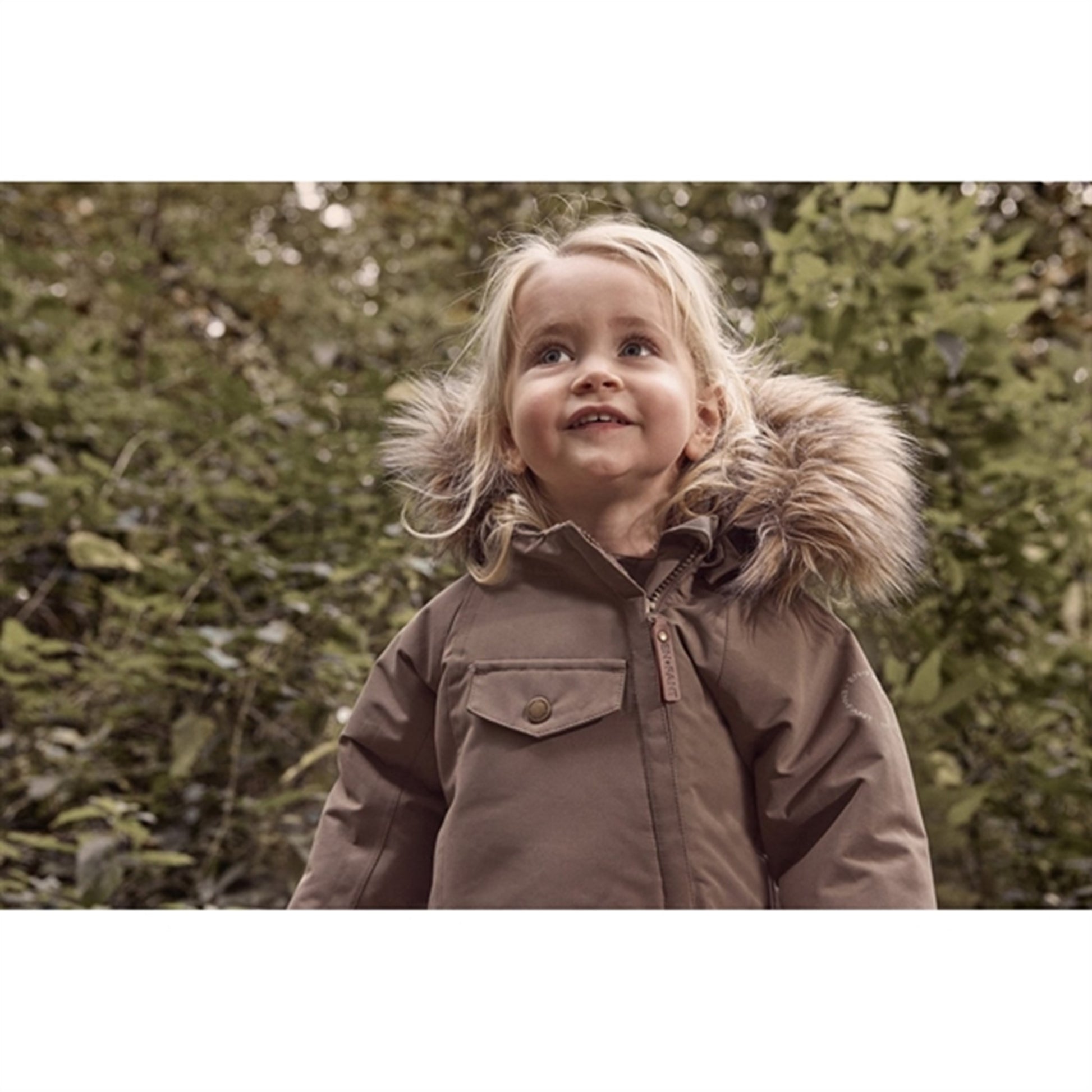 En Fant Jacket Solid Baby Chocolate Chip