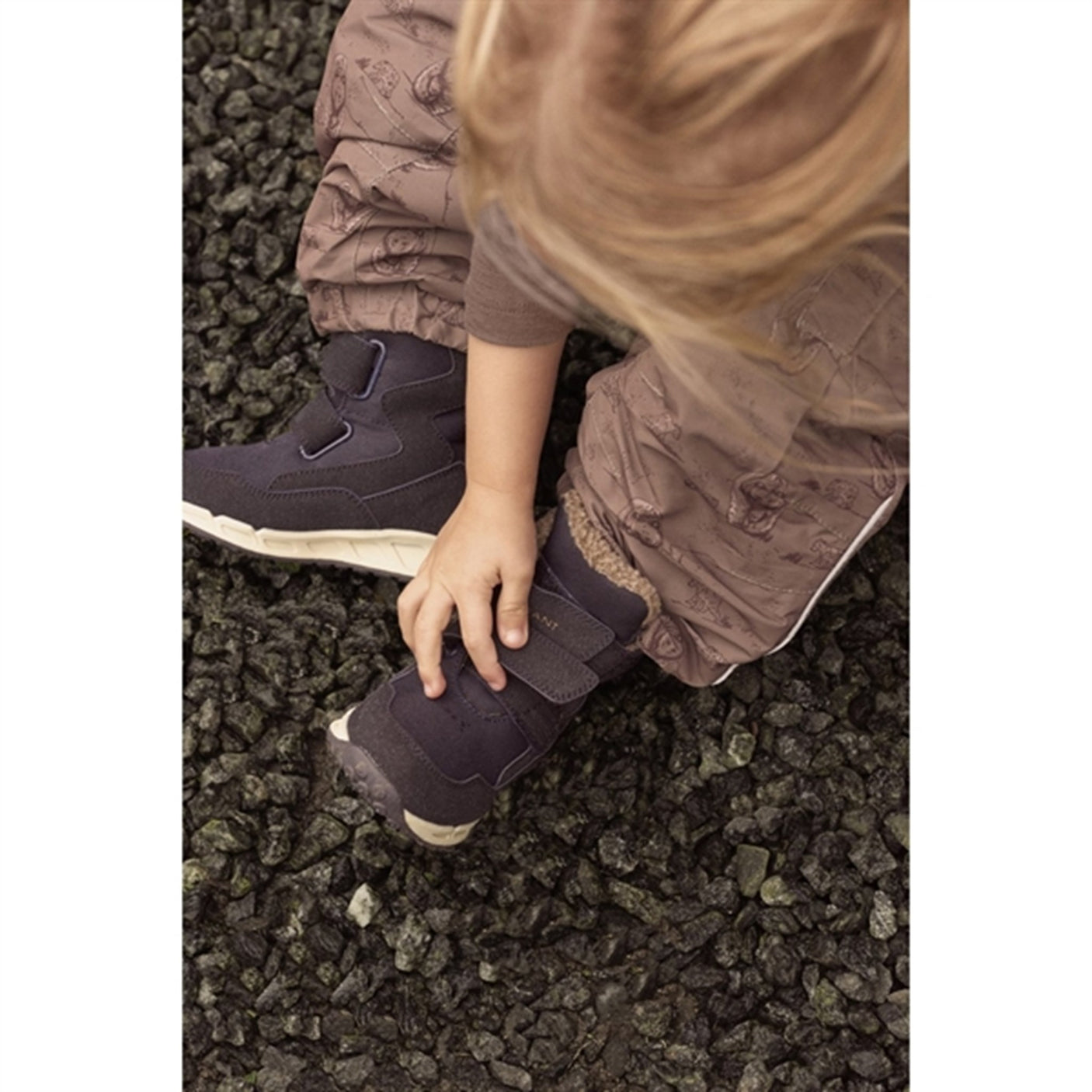 En Fant Snow Suit AOP Chocolate Chip