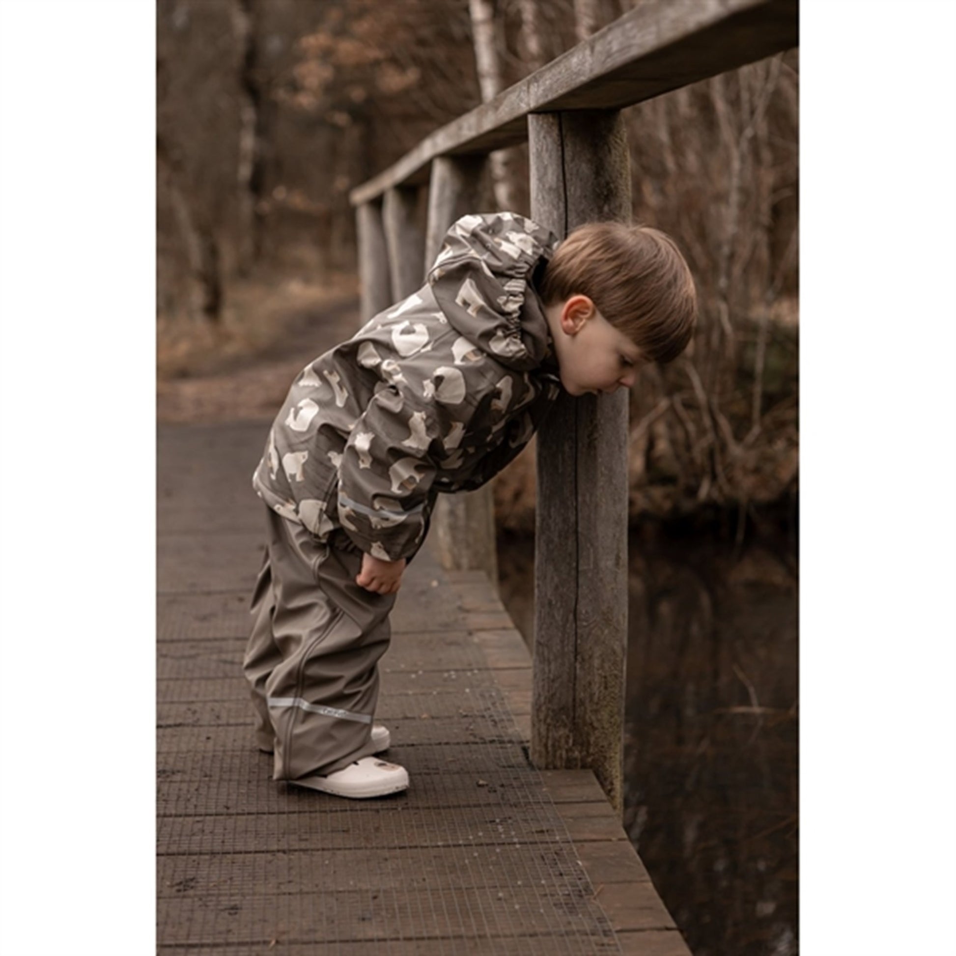 CeLaVi Rainwear Set w. Fleece Sea Turtle