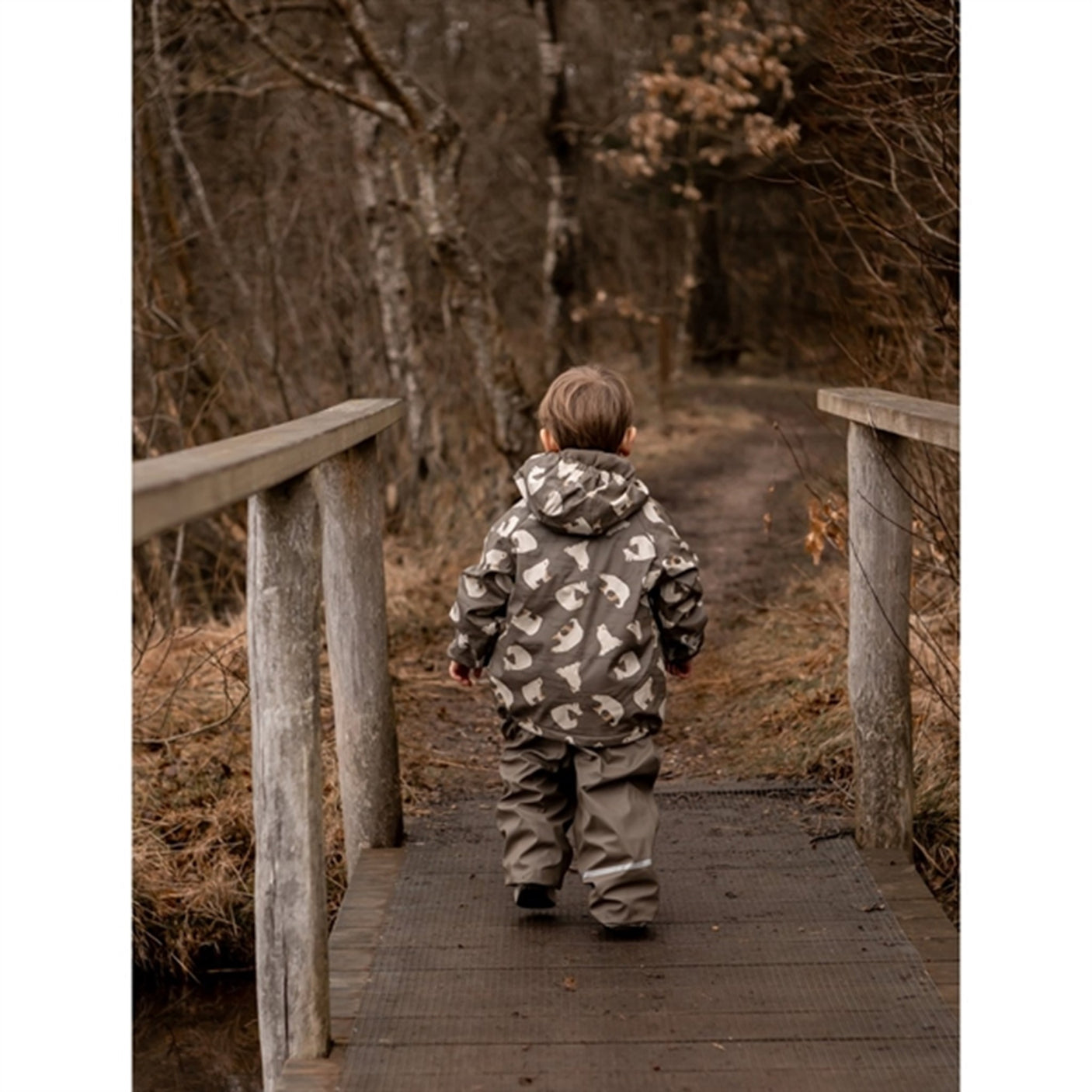 CeLaVi Rainwear Set w. Fleece Sea Turtle