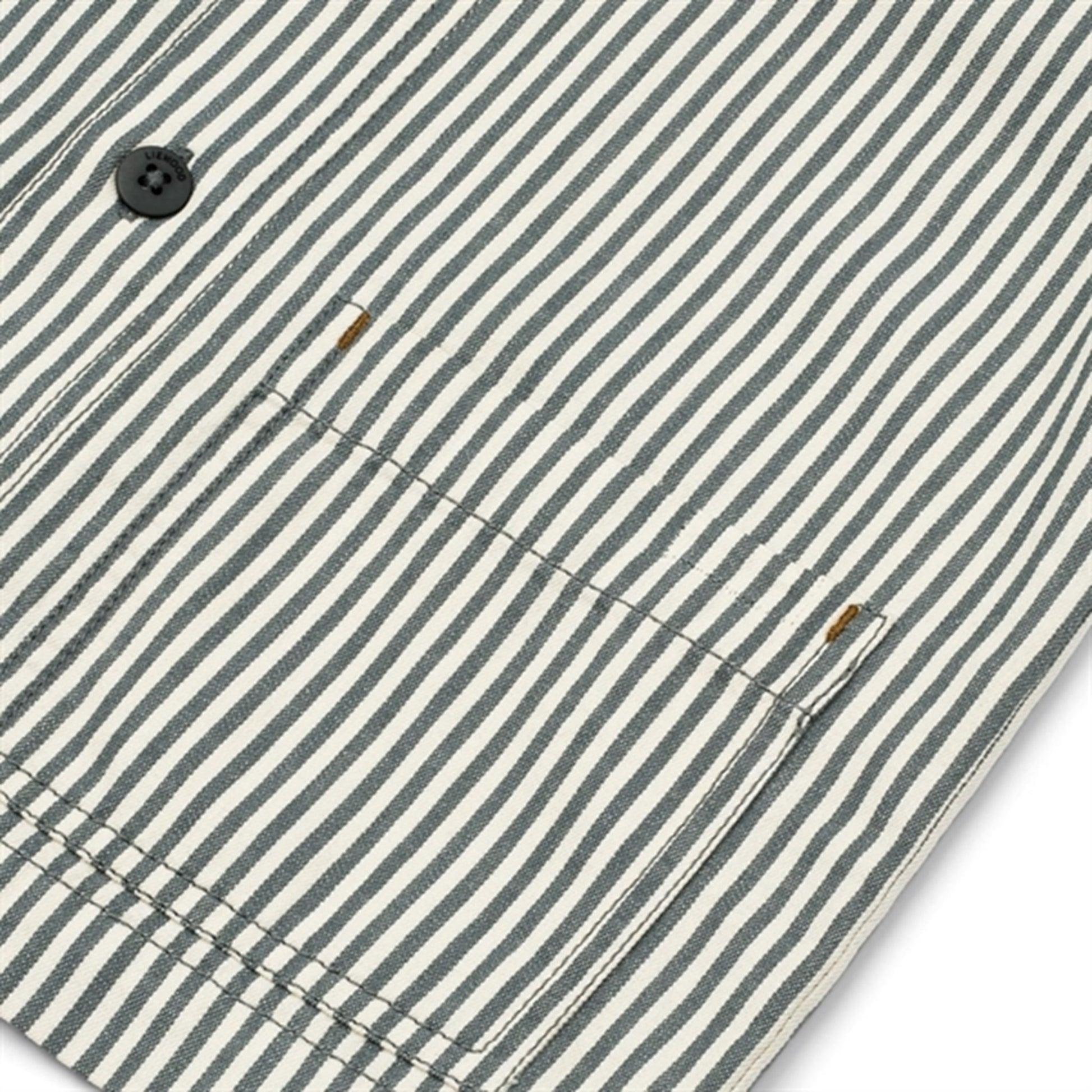 Liewood Y/D Stripe Whale Blue/Creme De La Creme Bruno Jacket