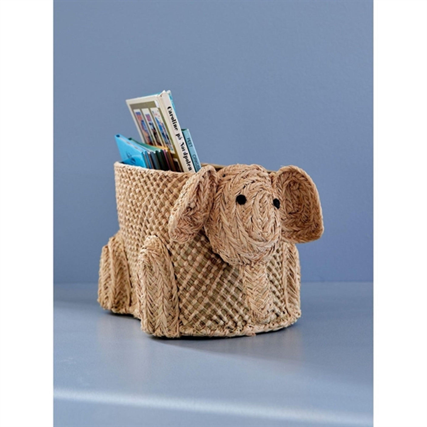 RICE Elephant Sea Grass Storage Basket