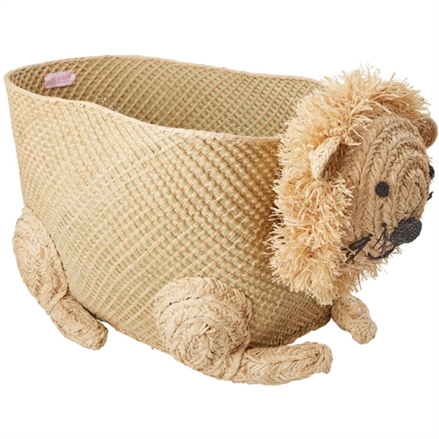 RICE Lion Sea Grass Storage Basket
