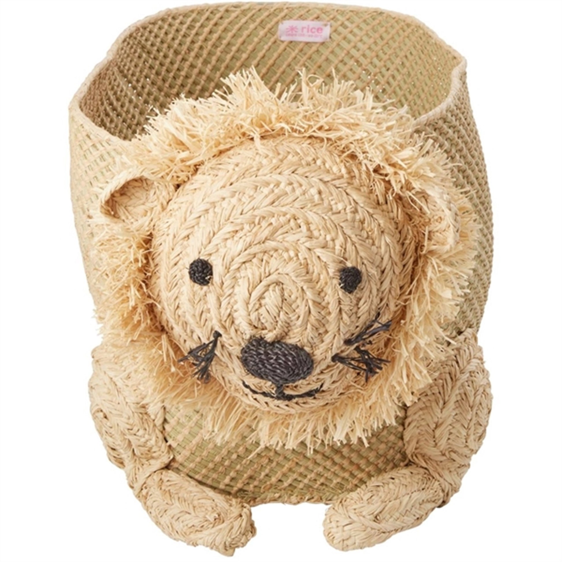 RICE Lion Sea Grass Storage Basket